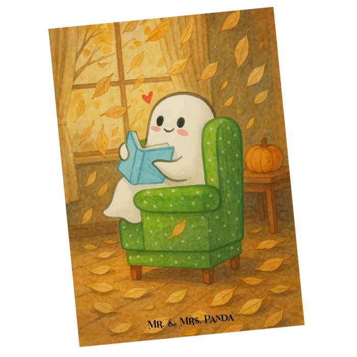 Postcard Ghost Book Design