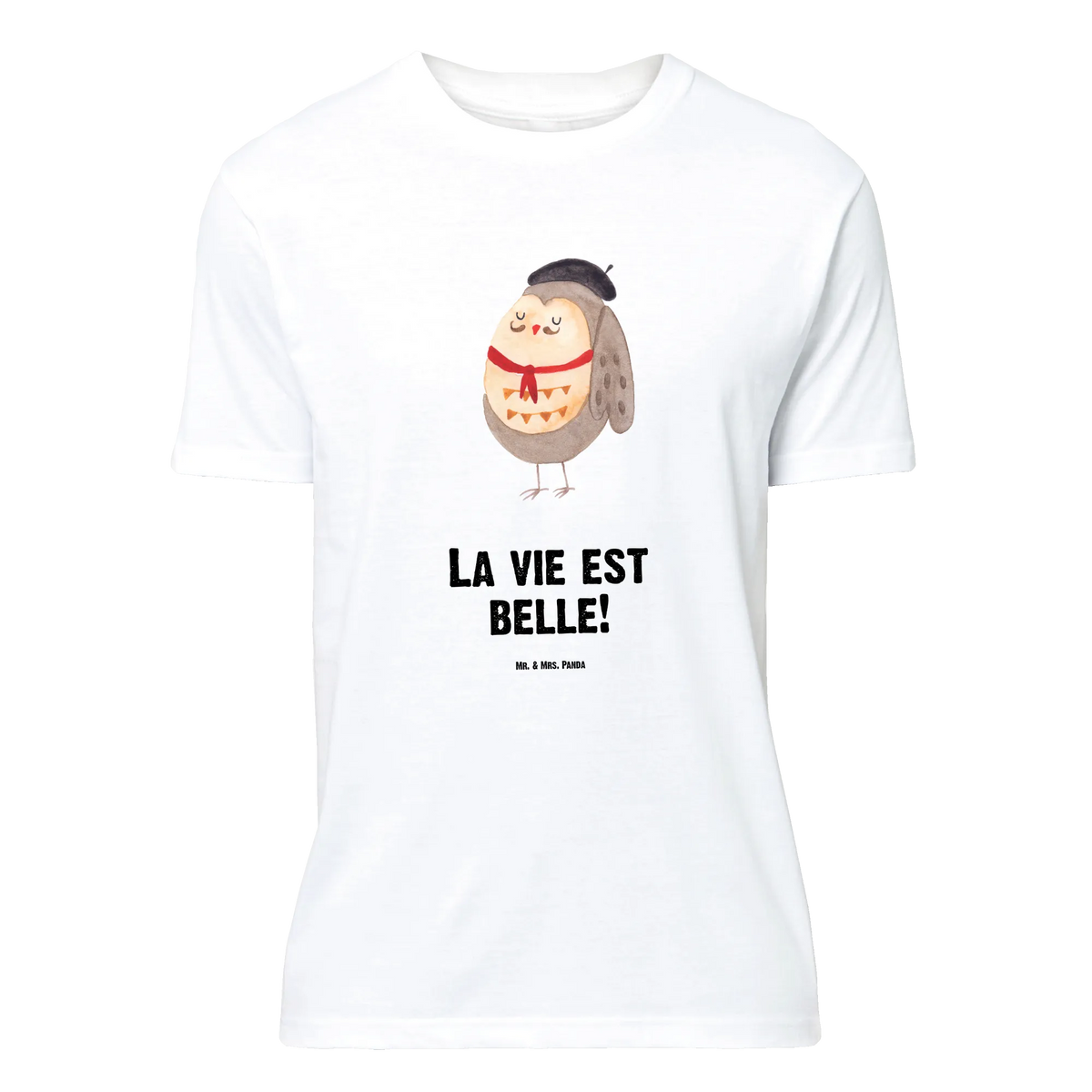 T-Shirt Standard Eule Frankreich