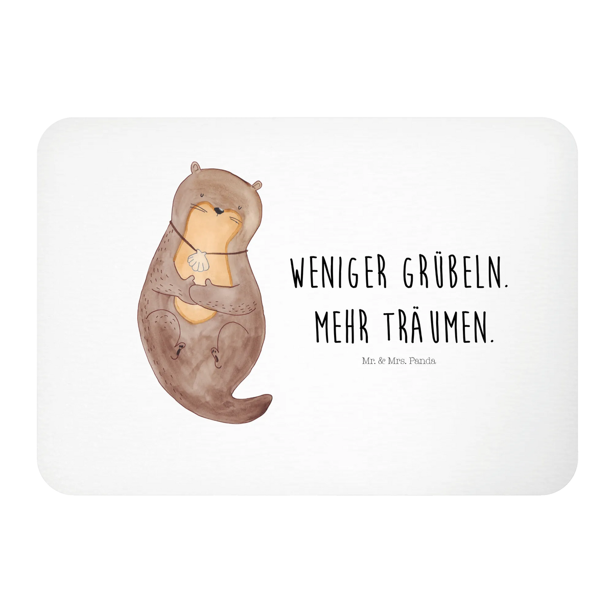 Magnet Otter Muschel