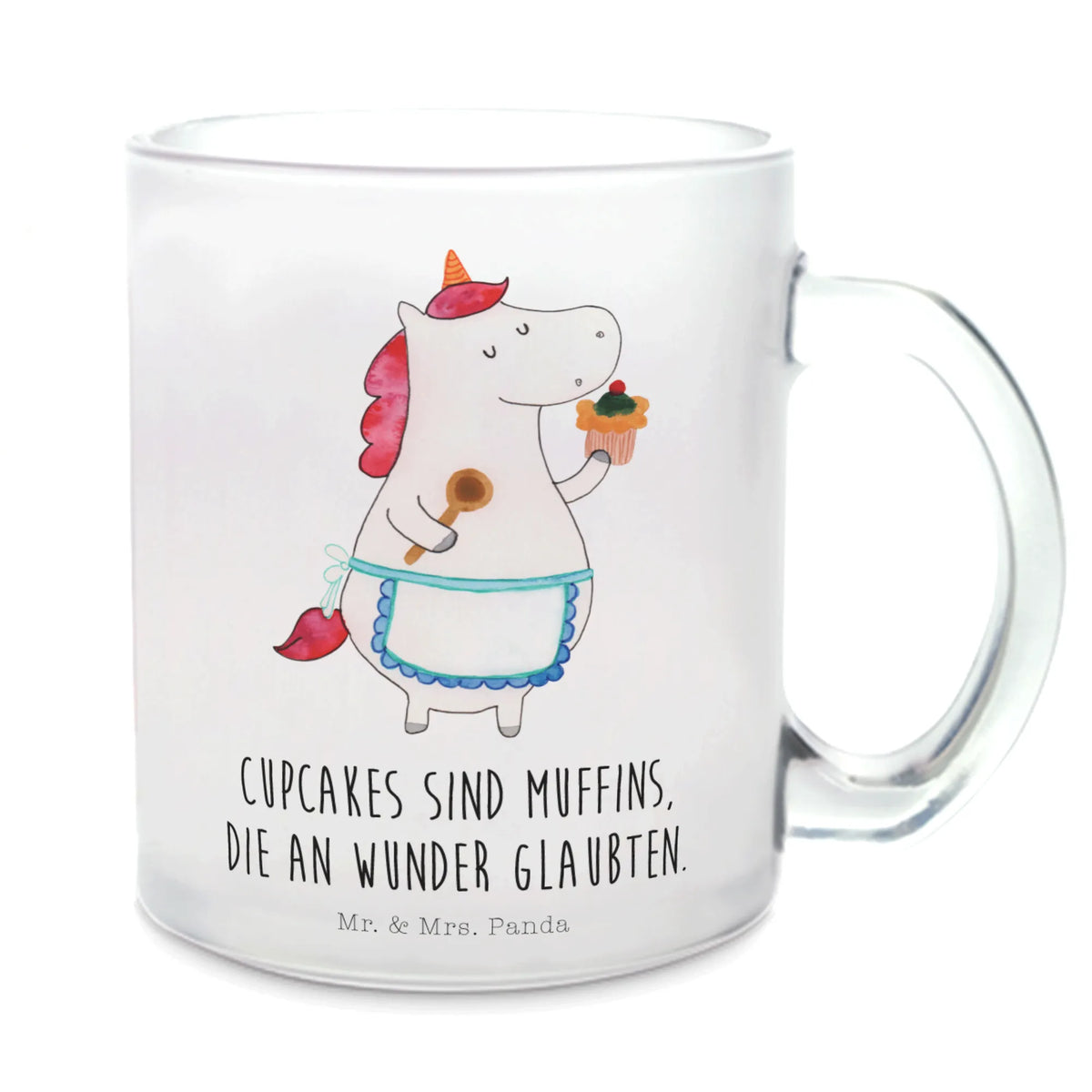 Teetasse Einhorn Küche Trinkglas, Teetasse aus Glas, Henkelbecher, Tee Tasse, Glasbecher, Pott, Henkeltasse, getränkebecher, Kakaotasse, Häferl, glastasse, getränkeglas, Teetasse, Glas Teebecher, Teeglas, Teetasse Glas, Haferl, Motivtasse, Unicorn, Einhorn, Einhörner, Einhorn Deko, Träumen, Torte, Backen, Bäckerin, Hobbykoch, Muffin, Träumer, Motivation, Koch, Kuchen