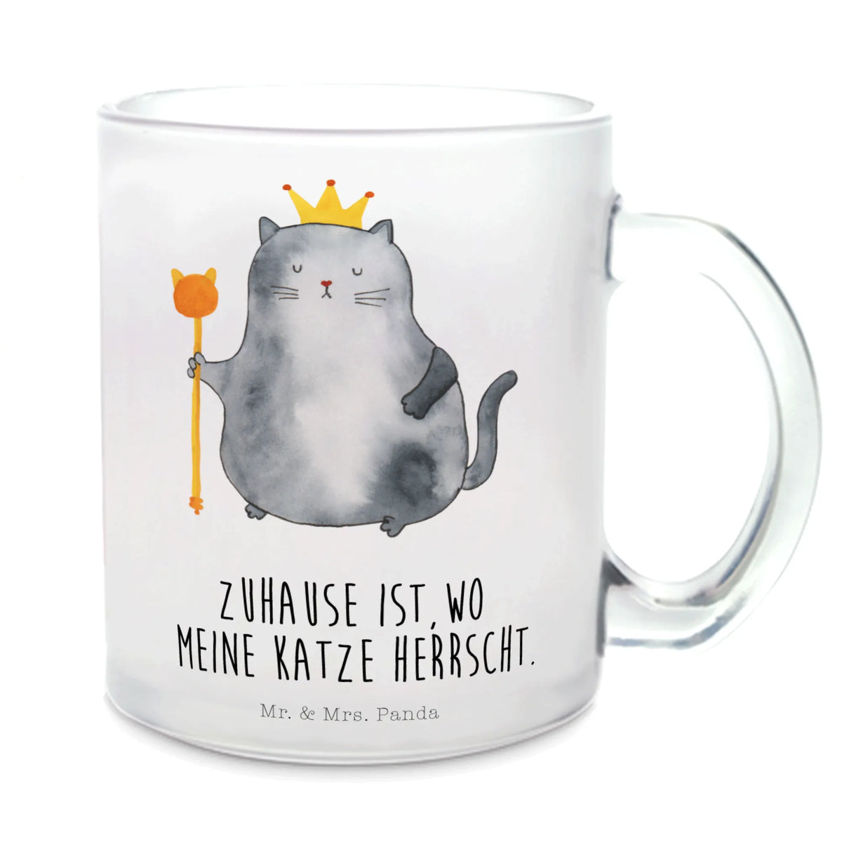 Teetasse Katze König Pott, Haferl, Tee Tasse, Motivtasse, Trinkglas, getränkeglas, Henkeltasse, Glas Teebecher, getränkebecher, Teetasse aus Glas, glastasse, Henkelbecher, Häferl, Glasbecher, Kakaotasse, Teetasse Glas, Teetasse, Teeglas, Katzenfan, Katzensouvenirs, Katzenliebhaberprodukte, Katzendeko, Katzenmotive, Katze, Katzenfreund, Katzenliebhaber, Katzenprodukte, Katzenmotiv, Katzenartikel, Katzenaccessoires, Kater, Haustier, Mietzhaus, Einzug, Queen, Cat, Familie, Wohnung, Mietze, Erste Eigenen Wohnung, Umzug, Katzenhalter, Königin, König, Katzenbesitzerin, Cats, Katzen