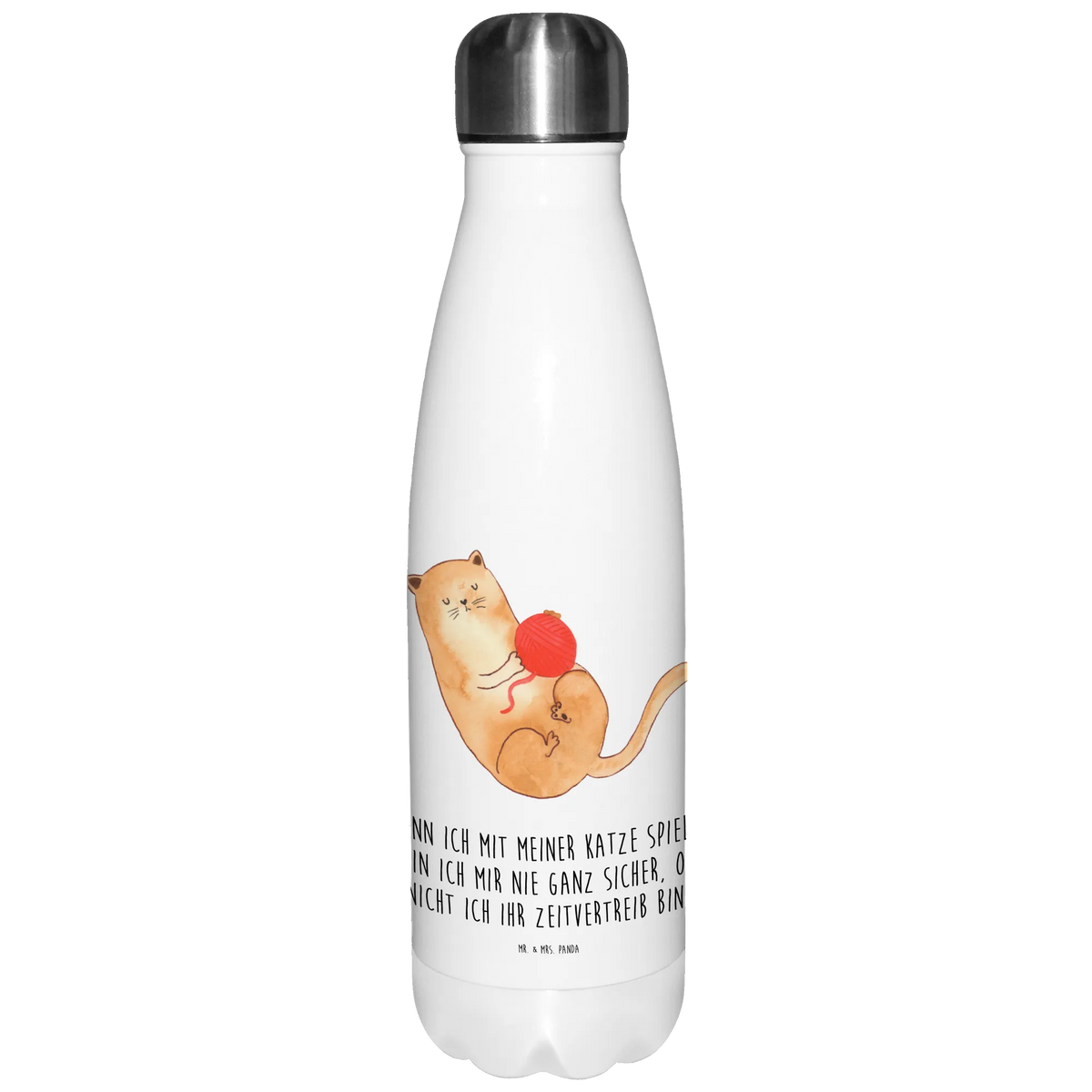 Thermosflasche Katze Wolle Wasserflasche, Teeflasche, Thermosflasche, Outdoorflasche, Getränkeflasche, Edelstahlflasche, Trinkflasche Isoliert, isolier trinkflasche, isolierflaschen, Trinkflasche, thermobottle, Kaffeeflasche, Thermo-Trinkflasche, thermobehälter, Thermoflasche Edelstahl, thermo trinkflasche, Trinkbehälter, trinkflaschen, edelstahl wasserflasche, Sprudelflasche, Thermos, isolierbehälter, thermosflaschen, reiseflasche, wanderflasche, Isolier-Trinkflasche, metallflasche, Sportflasche, flasche aus edelstahl, schulflasche, Edelstahl Thermosflasche, Vakuumflasche, edelstahl isolierflasche, Trinkgefäß, Katze, Katzenmotiv, Katzenfan, Katzendeko, Katzenfreund, Katzenliebhaber, Katzenprodukte, Katzenartikel, Katzenaccessoires, Katzensouvenirs, Katzenliebhaberprodukte, Katzenmotive, Spielen, Wolle, Mietze, Verspielt, Katzenbesitzerin, Cats, Spiel, Kater, Cat, Haustier, Katzenhalter, Wollknäuel, Katzen