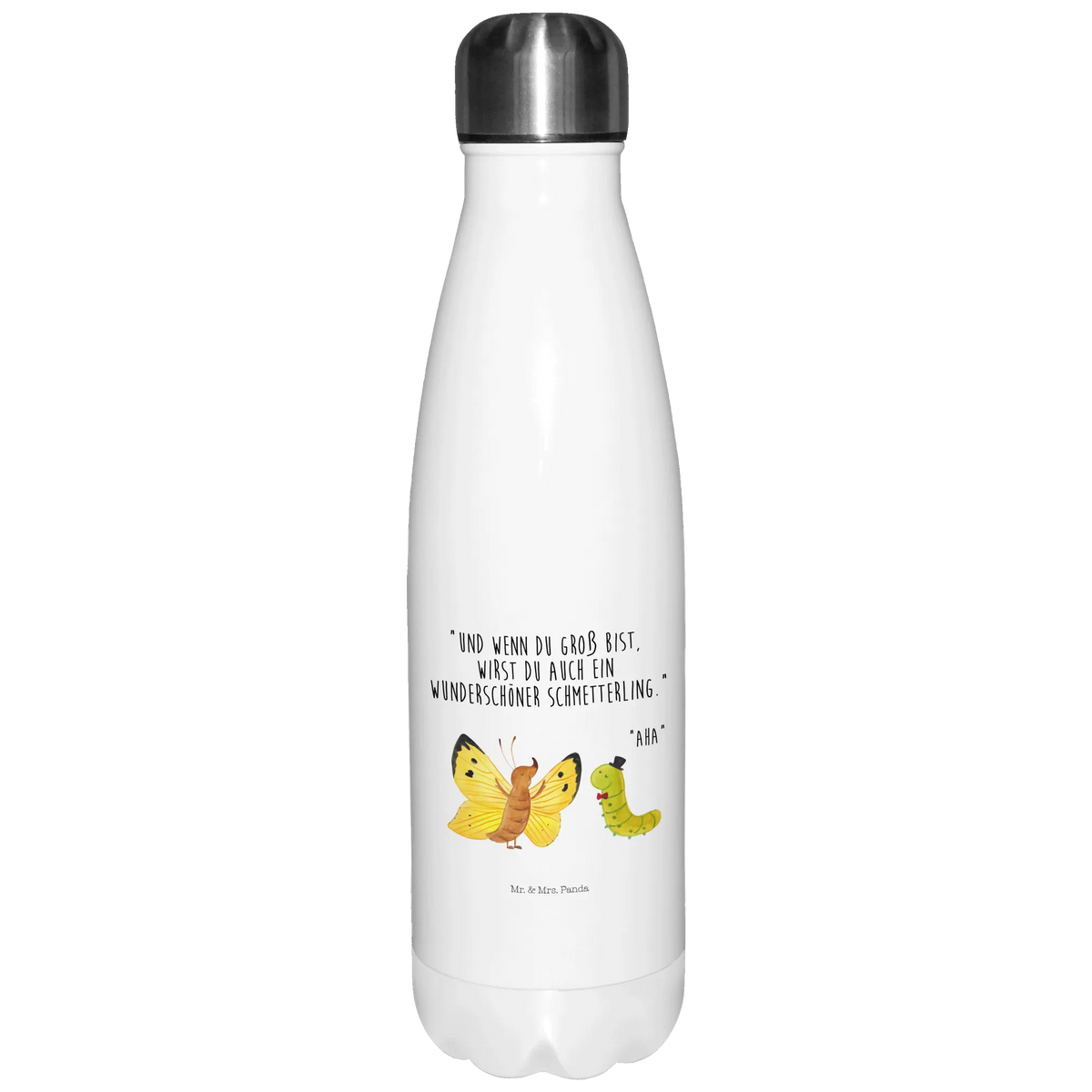 Thermosflasche Raupe Schmetterling Trinkgefäß, Thermoflasche Edelstahl, Trinkflasche, thermo trinkflasche, Edelstahl Thermosflasche, Edelstahlflasche, thermobottle, Vakuumflasche, edelstahl wasserflasche, isolierflaschen, thermosflaschen, Outdoorflasche, trinkflaschen, Wasserflasche, thermobehälter, Kaffeeflasche, Thermos, flasche aus edelstahl, metallflasche, Thermosflasche, Isolier-Trinkflasche, wanderflasche, Getränkeflasche, Trinkbehälter, Teeflasche, schulflasche, reiseflasche, edelstahl isolierflasche, Trinkflasche Isoliert, Sprudelflasche, isolier trinkflasche, Sportflasche, Thermo-Trinkflasche, isolierbehälter, Lustige Sprüche, Tiere, Tiermotive, Gute Laune, Entwicklung, Kokon, Raupe, Hut, Hütchen, Schönheit, Erwachsen Werden, Zitronenfalter, Aufwachsen, Schmetterling