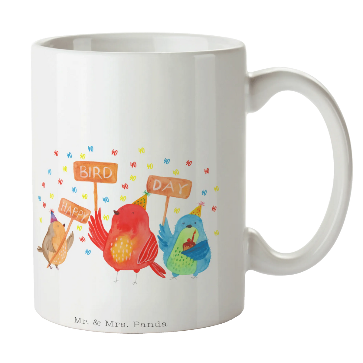 Kaffeetasse 40. Geburtstag Happy Bird Day Teepott, Frühstückstasse, Mug, tasse für büro, Keramiktasse, schöne tasse, heißgetränkebecher, Coffee Mug, Kaffeebecher, Teetasse, Geschenktasse, Designtasse, Teebecher, Tasse mit Spruch, Bürotasse, Bürobecher, Pott, kaffeetasse keramik, Henkeltasse, Keramikbecher, Bedruckte Tasse, Trinkbecher, Tasse mit Motiv, Kakaotasse, Becher, kaffeebecher keramik, kaffeetasse bedruckt, kaffeebecher bedruckt, Henkelbecher, Motivtasse, hochwertige tasse, statement tasse, Trinktasse, Kaffeepott, haferl, Kaffeetasse, design tasse, Sprüchetasse, Dekotasse, Frühstücksbecher, tasse für kaffee, milchkaffeetasse, Geschenk, Geburtstag, Geburtstagsgeschenk, Feiern, Party, Zum, für, Mitbringsel
