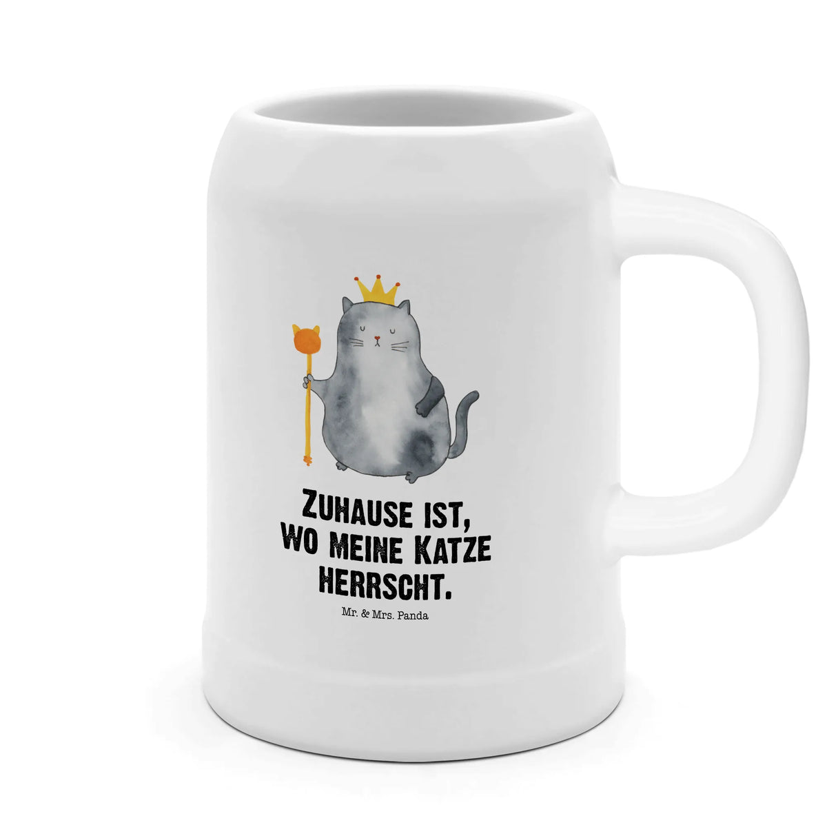 Beer mug Cat king Trinkkrug, Bier Humpen, Humpen, Krug, Mr. & Mrs. Panda Bierkrug, Steinzeugkrug, Keramikkrug, Bier Seidel, Tonkrug, Seidel, Steingutkrug, Bierhumpen, Bierbecher, Steinkrug, Steinbierkrug, Katzenfan, Katzensouvenirs, Katzenliebhaberprodukte, Katzendeko, Katzenmotive, Katze, Katzenfreund, Katzenliebhaber, Katzenprodukte, Katzenmotiv, Katzenartikel, Katzenaccessoires, Familie, Einzug, Erste Eigenen Wohnung, König, Cats, Queen, Kater, Katzen, Umzug, Haustier, Königin, Mietzhaus, Mietze, Katzenhalter, Wohnung, Cat, Katzenbesitzerin