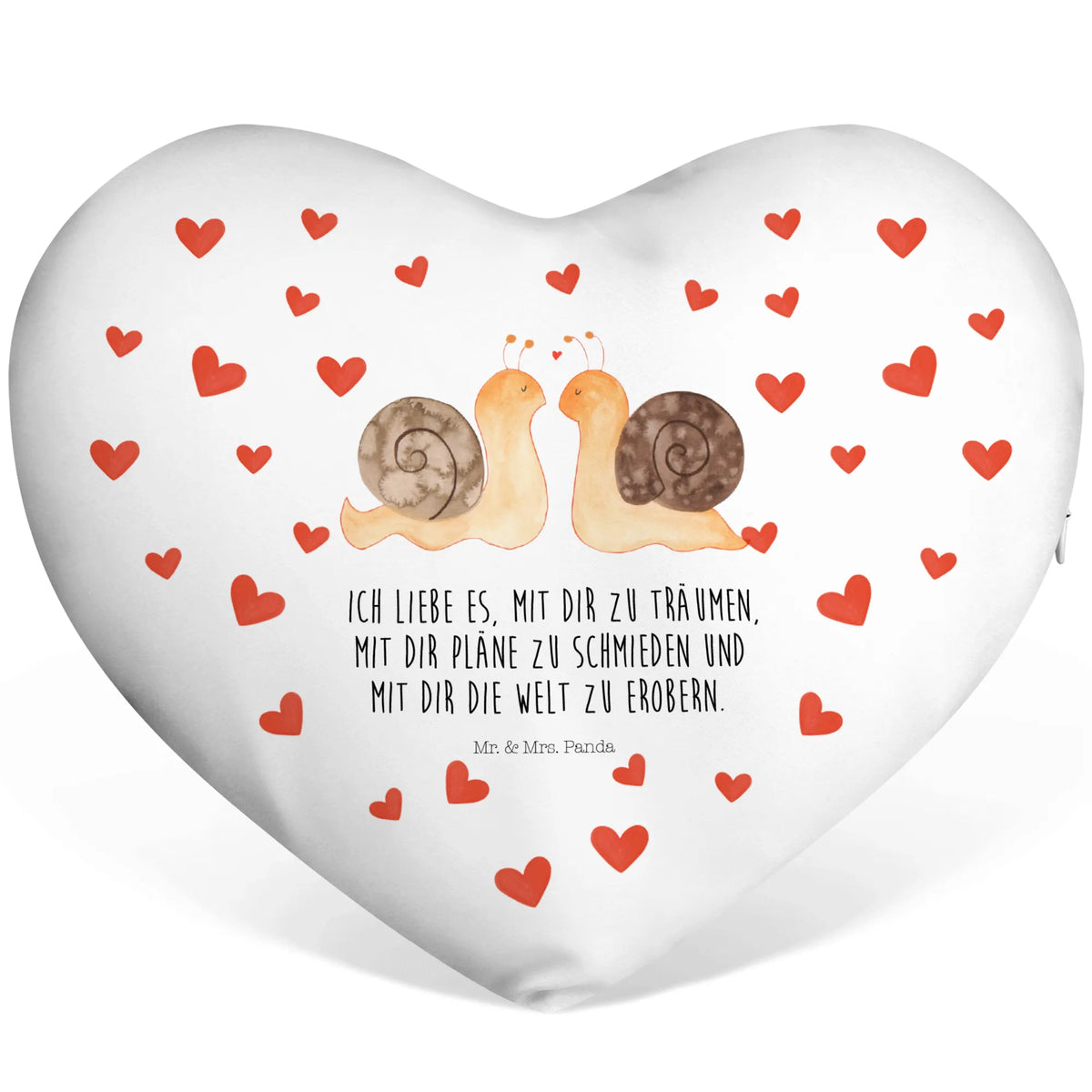 Heart cushion Snails in love Loving, Two, Together, Marriage, Proposal of marriage, Love gift, gift for her, gift for him, anniversary gift