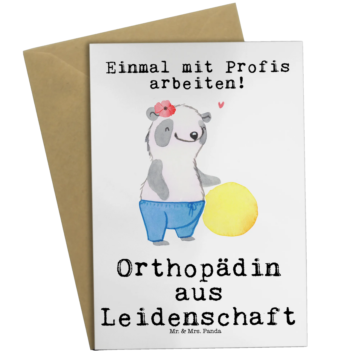 Greetings card Female Orthopedist Passion wedding card, birthday card, folding card, greeting card, invitation card, gift, gift idea, best, farewell gift, passing exam, anniversary, retirement, promotion, job start, sayings, funny, profession