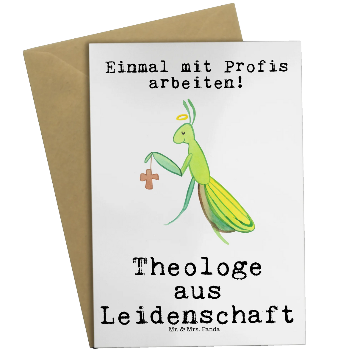 Greetings card Theologian Passion birthday card, invitation card, greeting card, wedding card, folding card, gift, gift idea, best, farewell gift, passing exam, anniversary, retirement, promotion, job start, sayings, funny, profession