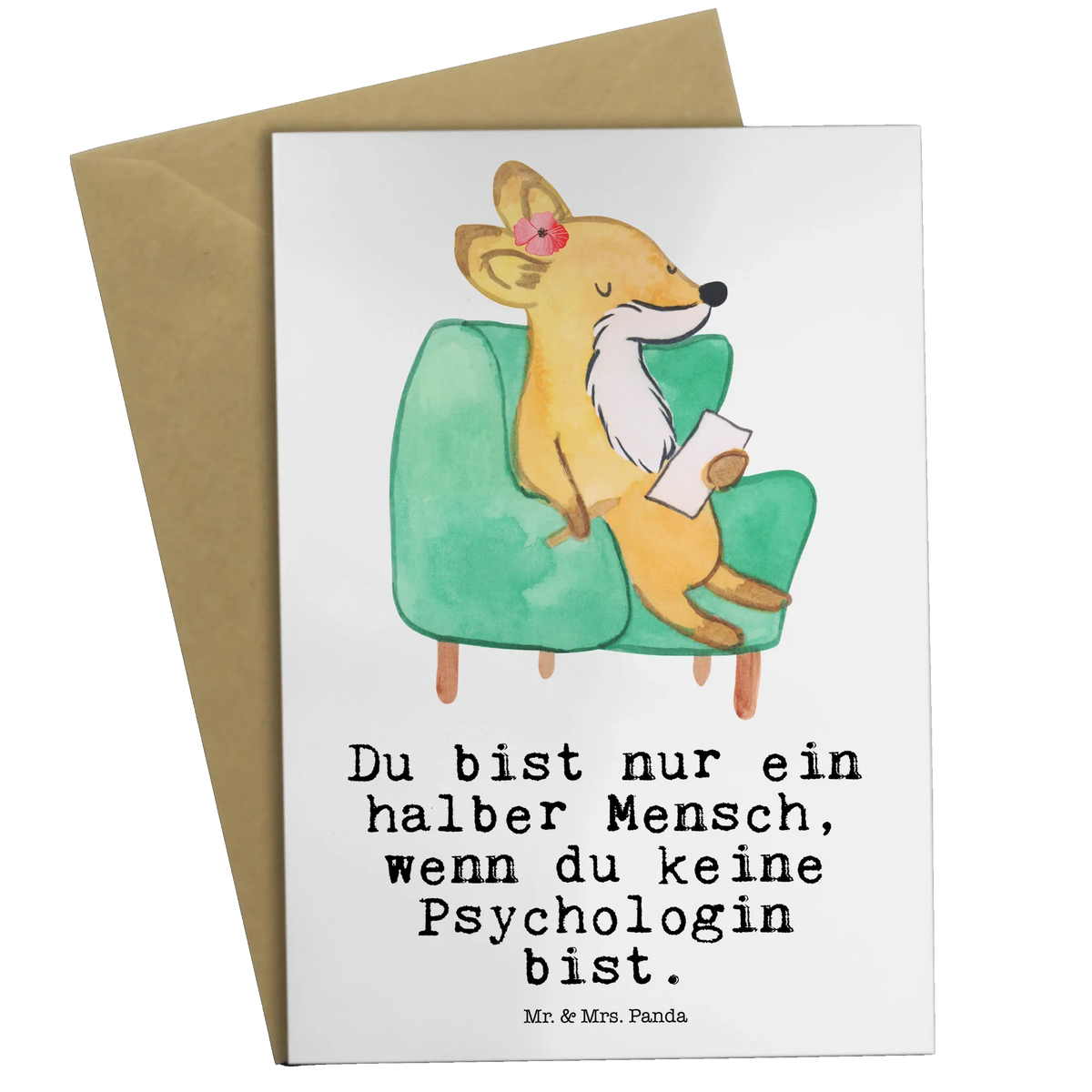 Greetings card Psychologist heart greeting card, invitation card, birthday card, wedding card, folding card, gift, gift idea, best, farewell gift, passing exam, anniversary, retirement, promotion, job start, sayings, funny, profession