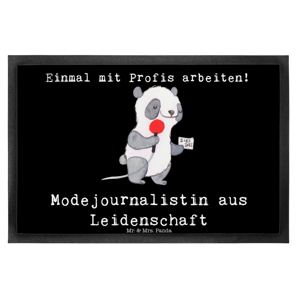 Doormat fashion journalist passion gift, gift idea, best, farewell gift, passing exam, anniversary, retirement, promotion, job start, sayings, funny, profession