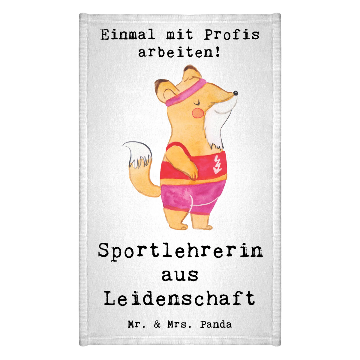 Guest towel Sports Teacher Passion 50 x 30, guest towels, Guest towel, towel, hand towels, gift, gift idea, best, farewell gift, passing exam, anniversary, retirement, promotion, job start, sayings, funny, profession