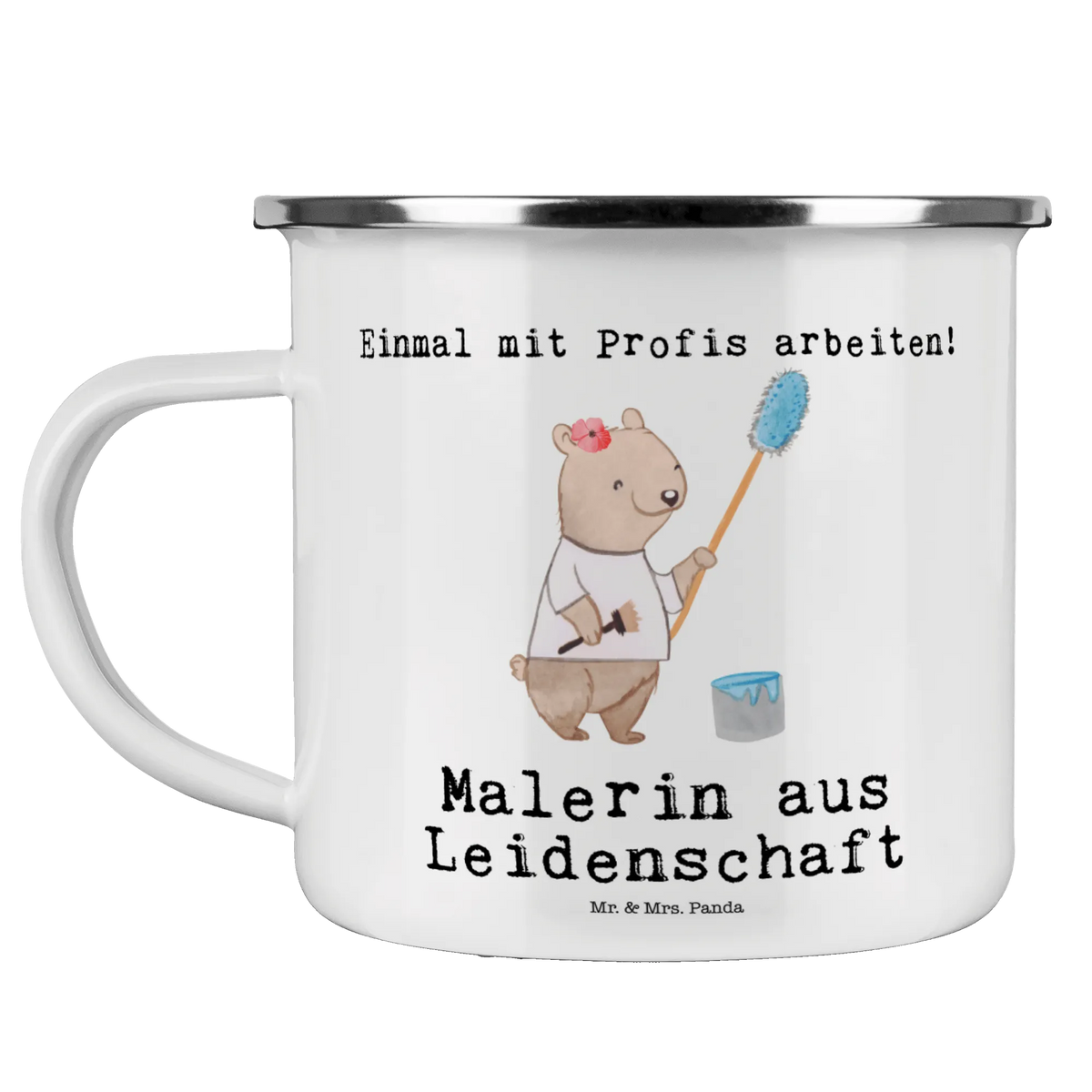 Camping Emaille Tasse Malerin Leidenschaft Emaille Becher, Pott, Emailletasse, Campingtasse, blechbecher, Teebecher, Reisebecher, Haferl, Emaille Tasse, Teetasse, Kaffeepott, Campingbecher, wanderbecher, Outdoor Tasse, emaillebecher, Outdoor Becher, metallbecher, reisetasse, Tasse Emaille, becher emaille, Blechtasse, Motivtasse, wandertasse, outdoortasse, Geschenk, Schenken, Jubiläum, Danke, Dankeschön, Beruf, Ausbildung, Abschied, Rente, Kollege, Kollegin, Arbeitskollege, Mitarbeiter, Firma, Meisterprüfung, Gesellenprüfung, Maler, Malerbetrieb, Malermeisterin