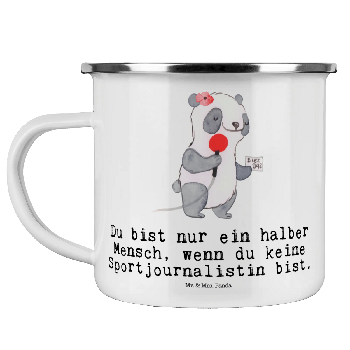Camping Emaille Tasse Sportjournalistin Herz blechbecher, Emaille Tasse, metallbecher, Blechtasse, wanderbecher, Kaffeepott, reisetasse, Tasse Emaille, Campingbecher, Motivtasse, Outdoor Tasse, outdoortasse, emaillebecher, Campingtasse, Emaille Becher, Teebecher, Reisebecher, becher emaille, Haferl, Teetasse, wandertasse, Outdoor Becher, Pott, Emailletasse, Geschenk, Schenken, Jubiläum, Danke, Dankeschön, Beruf, Ausbildung, Abschied, Rente, Kollege, Kollegin, Arbeitskollege, Mitarbeiter, Firma, Sportjournalistin, Pressebüro, Redakteurin, Reporterin, Journalistin, Studium