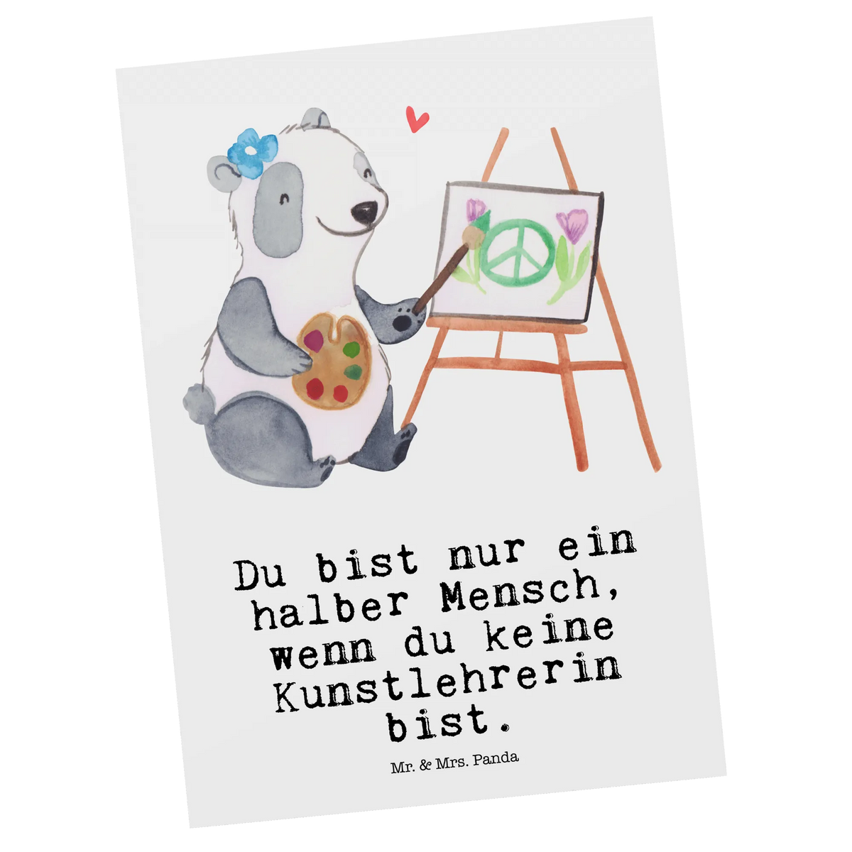 Postcard Art teacher heart einzelkarte, Kunstkarten, spruchkarte, bildkarte, Fotokarte, Ansichtskarte, Motivkarte, Ansichtskarten, Designkarte, Postkarten, Grußkarte, Postkarte, kunstkarte, Schenken, Geschenk, Danke, Dankeschön, Jubiläum, Beruf, Ausbildung, Abschied, Rente, Kollege, Kollegin, Arbeitskollege, Mitarbeiter, Firma, Kunstunterricht, Kunstlehrerin, Kunstschule
