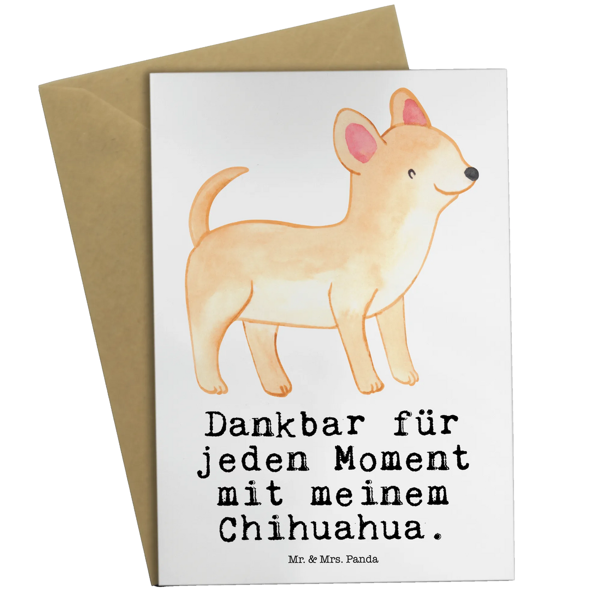 Greetings card Chihuahua moment invitation card, greeting card, birthday card, folding card, wedding card, Dog, dog breed, purebred dog, dog owner, gift, animal lover, giving, puppy