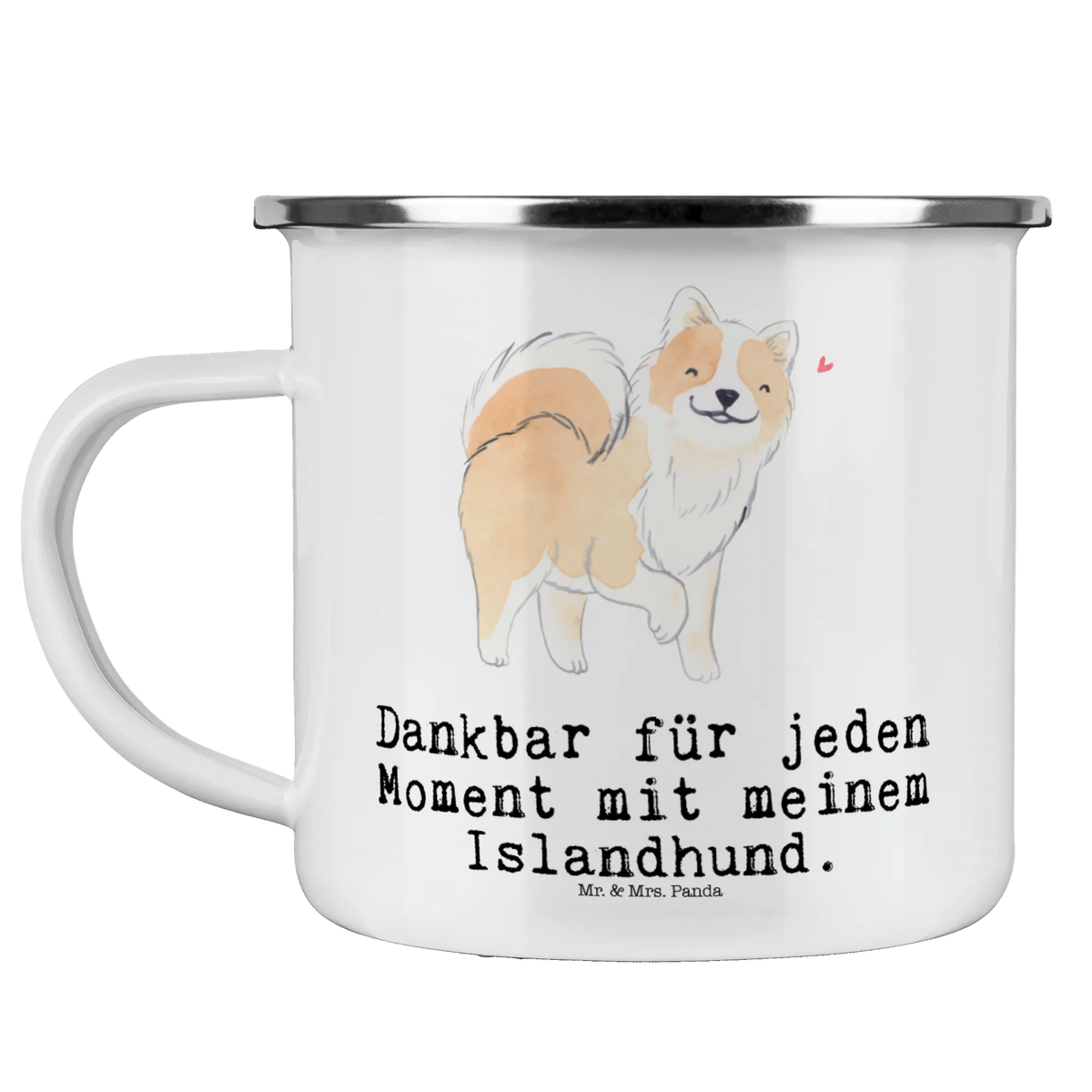 Camping Emaille Tasse Islandhund Moment Emaille Tasse, reisetasse, Kaffeepott, Reisebecher, Teetasse, Blechtasse, Tasse Emaille, Pott, wandertasse, Emaille Becher, Campingtasse, Outdoor Becher, Emailletasse, becher emaille, blechbecher, metallbecher, Outdoor Tasse, outdoortasse, Teebecher, Haferl, Motivtasse, emaillebecher, Campingbecher, wanderbecher, Geschenk, Schenken, Hund, Hunderasse, Rassehund, Hundebesitzer, Tierfreund, Welpe, Islandhund, Isländischer Schäferhund