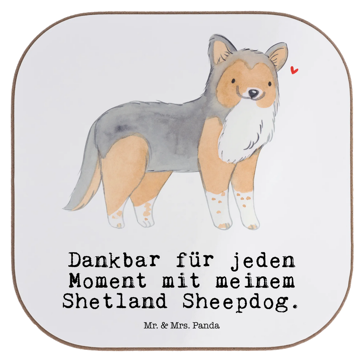 Square coaster Shetland Sheepdog moment party, presents, breakfast, Coasters, glass coasters, gift, gifts, Dog, dog breed, purebred dog, dog owner, animal lover, giving, puppy