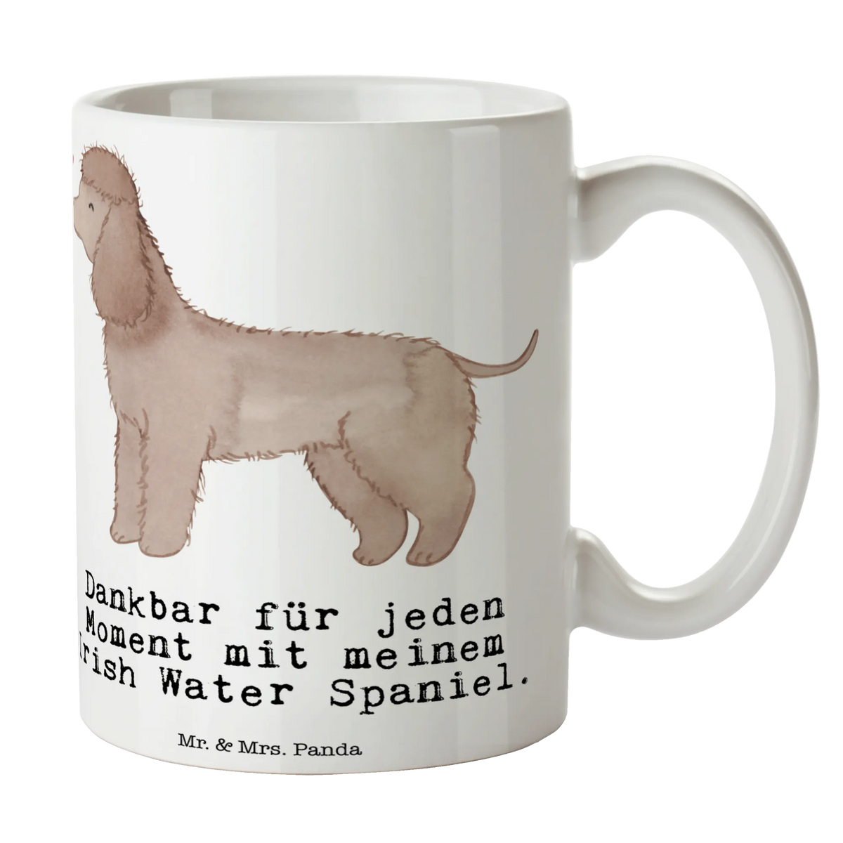 Mug Irish Water Spaniel moment latte mug, mug, gift mug, mug with quotes, office mug, mug with designs, porcelain mug, personalized mug, coffee mug, ceramic mug, custom mug, novelty mug, tea mug, Dog, dog breed, purebred dog, dog owner, gift, animal lover, giving, puppy