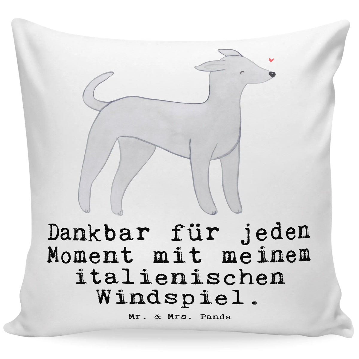 Cushion Italian Greyhound Moment gift, animal lover, giving, dog breed, purebred dog, dog owner, puppy