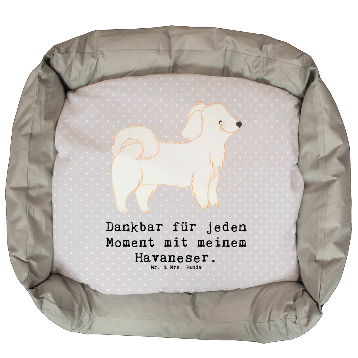 Dog bed Havanese Moment Dog, dog breed, purebred dog, dog owner, gift, animal lover, giving, puppy