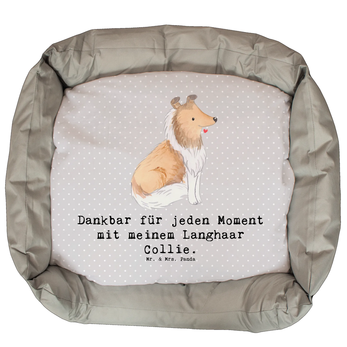 Dog bed Long-haired Collie Moment Dog, dog breed, purebred dog, dog owner, gift, animal lover, giving, puppy