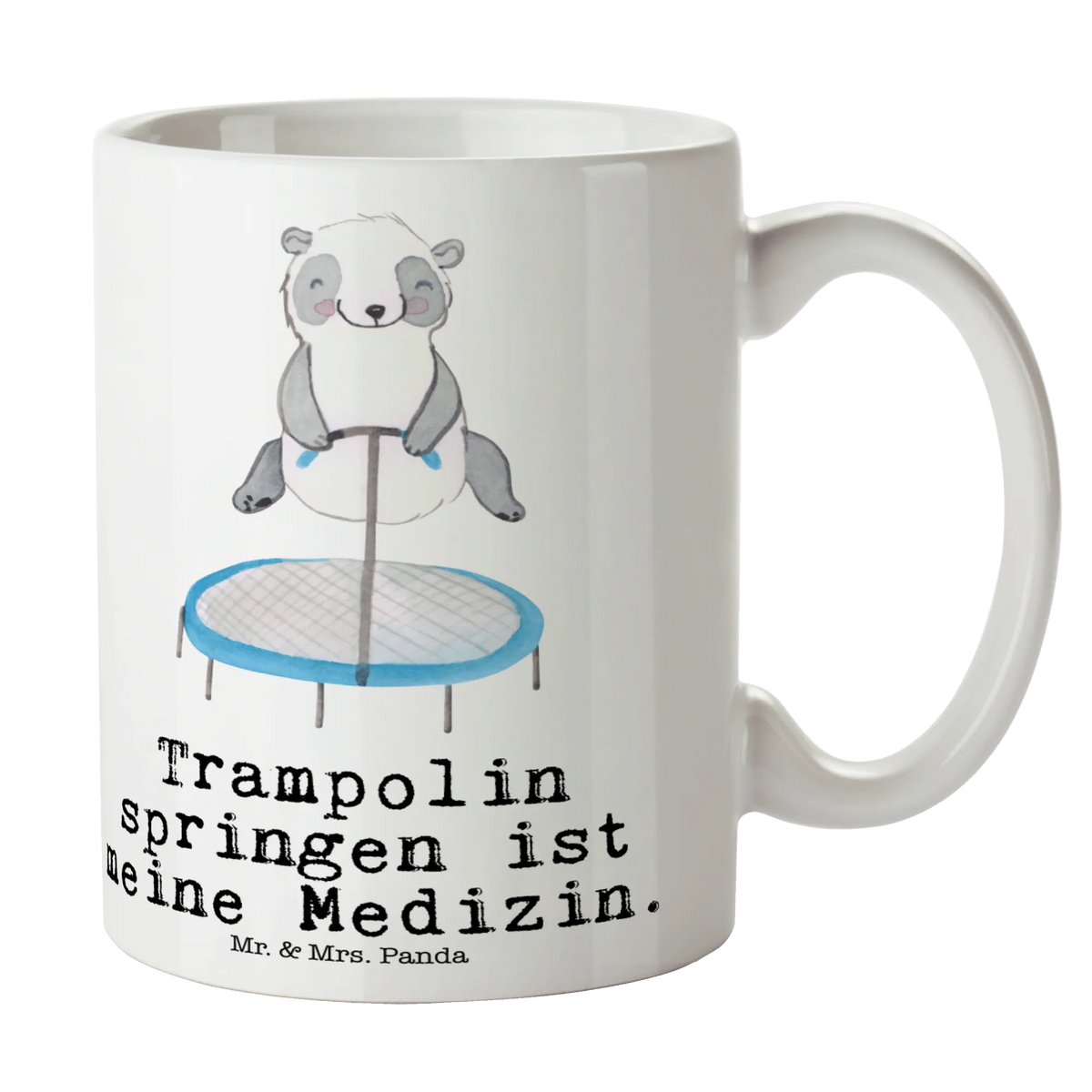 Mug panda trampoline jumping ceramic mug, latte mug, mug with designs, office mug, tea mug, porcelain mug, mug, novelty mug, custom mug, mug with quotes, coffee mug, personalized mug, gift mug, Gift, sport, hobby, giving, thank you, award, profit, athlete, gym, trampoline jumping, trampoline workout, Trampoline jumping, trampoline exercises, trampoline gymnastics