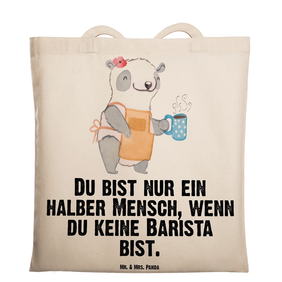 Tote bag Barista heart anniversary, retirement, promotion, job start, profession, gift idea, sayings, best, farewell gift, gift, passing exam