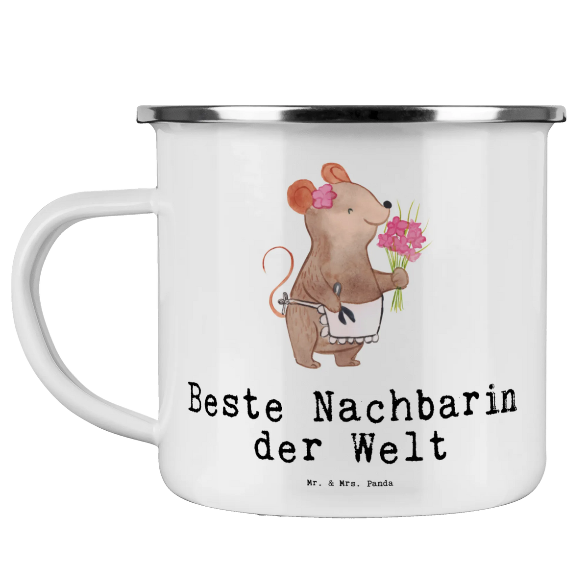 Camping Emaille Tasse Maus Beste Nachbarin der Welt Emaille Tasse, Emailletasse, wanderbecher, reisetasse, emaillebecher, Pott, Reisebecher, Blechtasse, Outdoor Tasse, metallbecher, Kaffeepott, Haferl, Campingtasse, Emaille Becher, Campingbecher, Tasse Emaille, Teetasse, blechbecher, Motivtasse, Outdoor Becher, outdoortasse, wandertasse, becher emaille, Teebecher, Schenken, Freude machen, Geschenktipp, für, Danke, Dankeschön, Geburtstag, Geschenk, Geburtstagsgeschenk, Mitbringsel, Bedanken, Geschenkidee, Freundschaft, Nachbarin, Freundin, Nachbarn, Anwohnerin, Angrenzer, Bewohnerin, Nachbarschaft