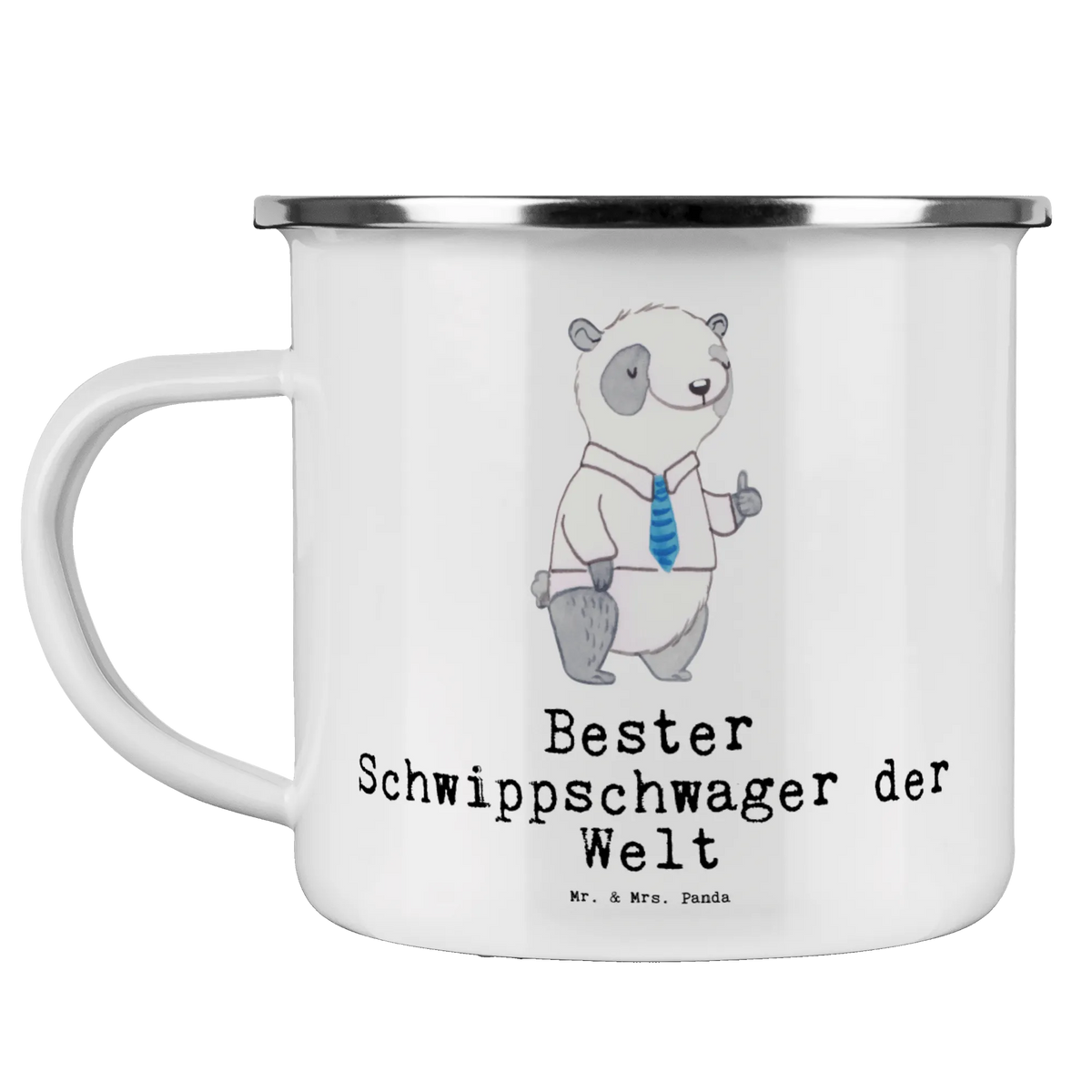 Camping Emaille Tasse Panda Bester Schwippschwager der Welt Teebecher, Emailletasse, Reisebecher, becher emaille, Outdoor Tasse, Emaille Becher, Blechtasse, Motivtasse, emaillebecher, Outdoor Becher, outdoortasse, Campingbecher, Pott, Haferl, wandertasse, Campingtasse, Emaille Tasse, Kaffeepott, reisetasse, wanderbecher, Teetasse, Tasse Emaille, metallbecher, blechbecher, Schenken, Freude machen, Geschenktipp, für, Danke, Dankeschön, Geburtstag, Geschenk, Geburtstagsgeschenk, Mitbringsel, Bedanken, Geschenkidee, Schwager Des Ehepartners, Angeheiratet, Schwager, Familie, Verwandtschaft, Schwipschwager, Schwippschwager, Schwibschwager
