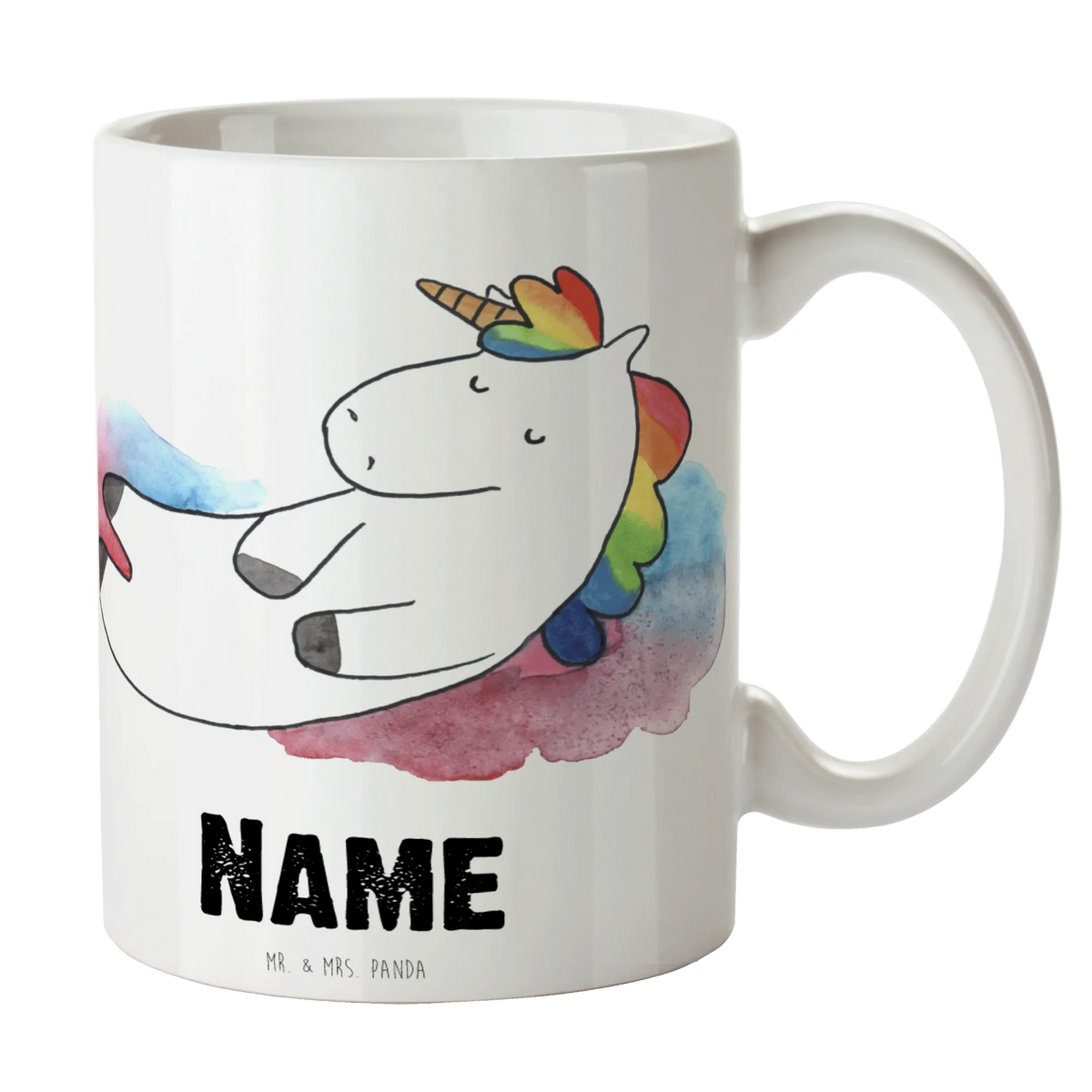 Personalised cup unicorn cloud 7 unicorn, unicorns, gift, faith, Unicorn, people, smile, Funny, witty, reality, in love