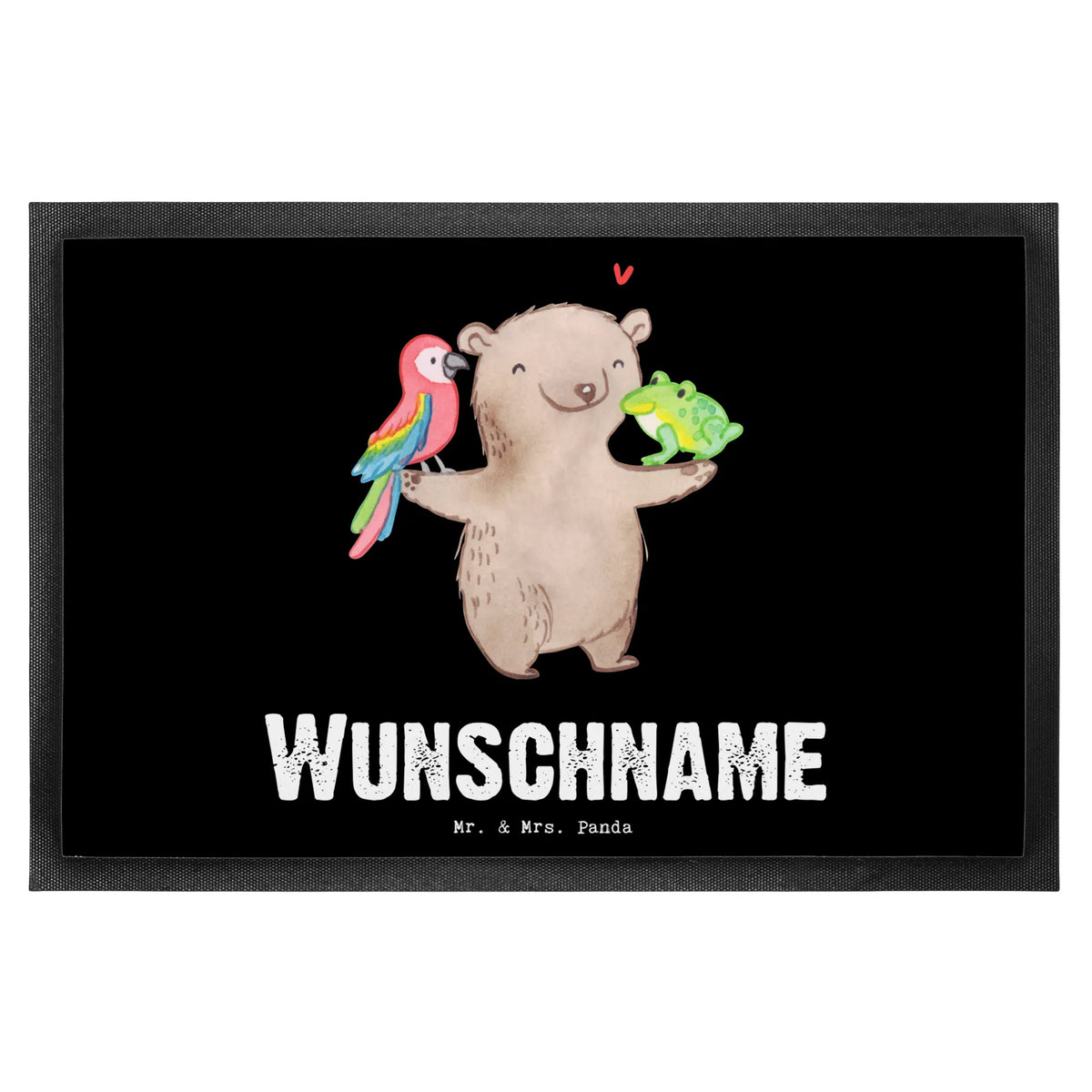 Spersonalizowana wycieraczka Hodowca zwierząt serce Zawód, Wykształcenie, Jubileusz, Pożegnanie, Emerytura, Kolega, Koleżanka, Prezent, Dawać, Pracownik, Współpracownik, Firma, Dziękuję, Dziękuję bardzo