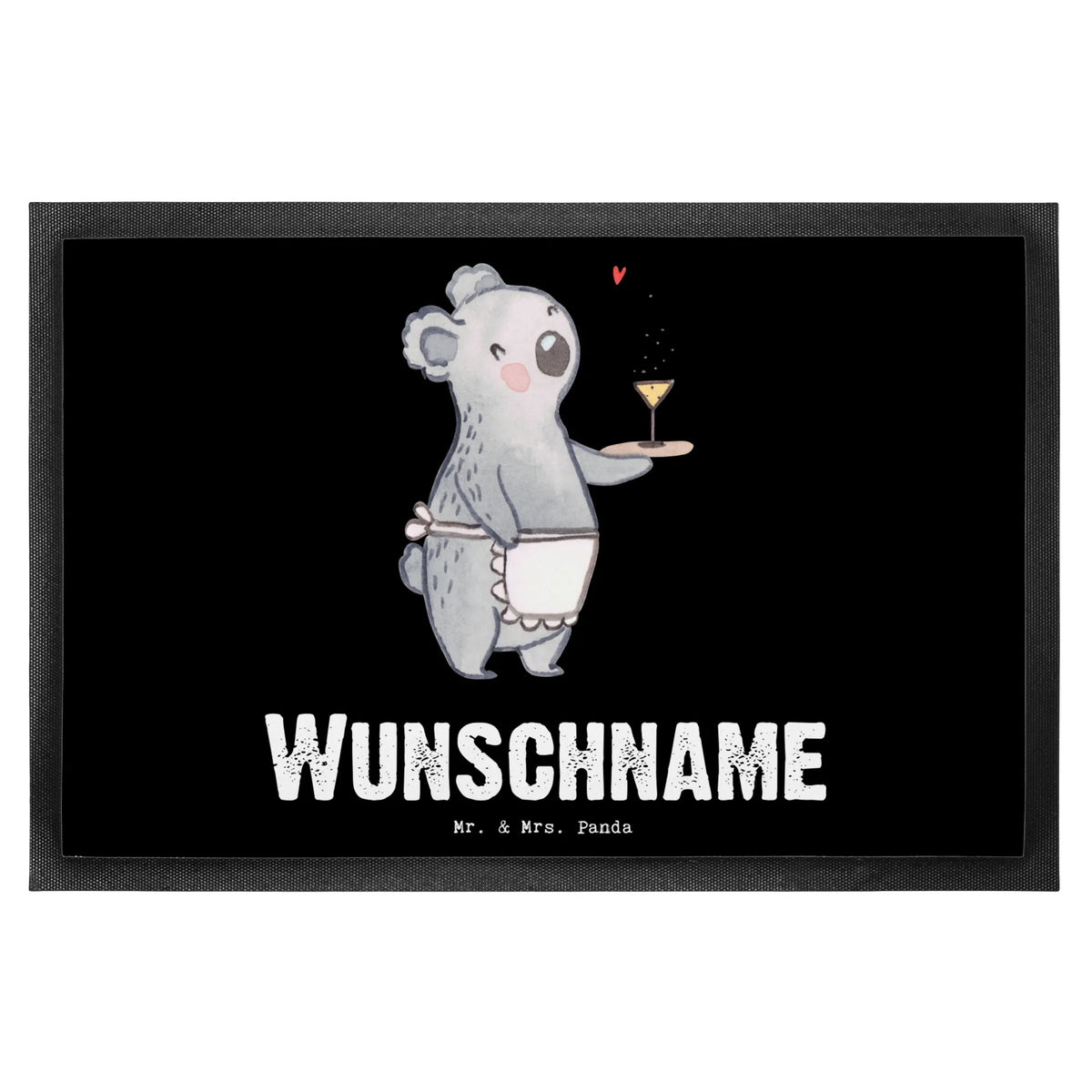 Spersonalizowana wycieraczka karczmarka serce Zawód, Wykształcenie, Jubileusz, Pożegnanie, Emerytura, Kolega, Koleżanka, Prezent, Dawać, Pracownik, Współpracownik, Firma, Dziękuję, Dziękuję bardzo