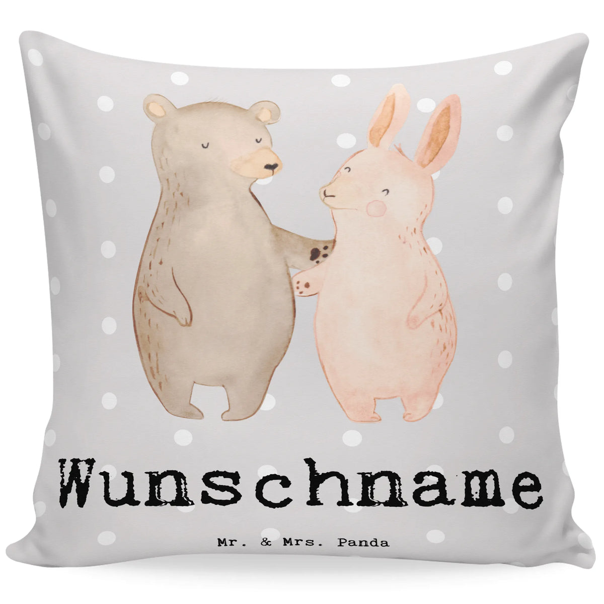 Personalizowana poduszka królik Najlepsza współlokatorka na świecie dla, Dziękuję, Prezent, Wręczyć, Urodziny, Prezent urodzinowy, Pomysł na prezent, Podziękować, Upominek, Sprawić radość, Tip na prezent