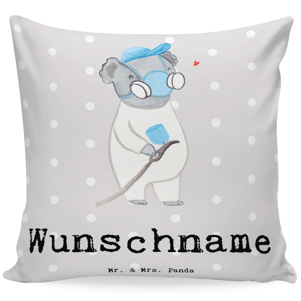 Personalised cushion Painter heart gift, sayings, gift idea, best, farewell gift, passing exam, anniversary, retirement, promotion, job start, profession
