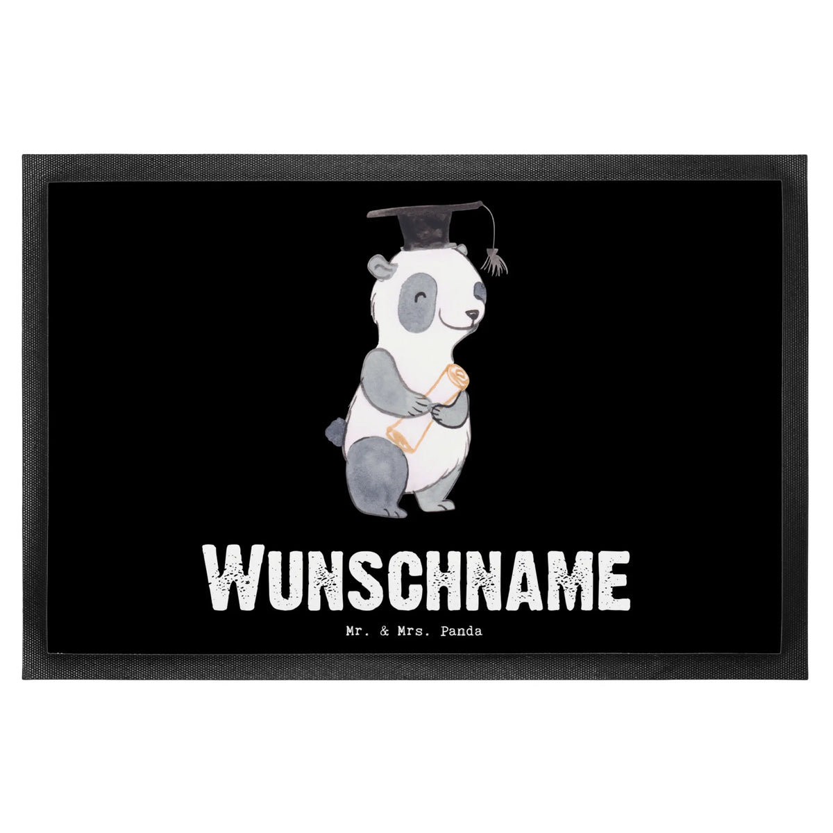 Personalized doormat penguin Best student in the world for, thank you, gift, giving, birthday, birthday present, gift idea, souvenir, make you happy, gift tip, funny, graduation, fun, students, humorous, student, college, university, son, alumni, model student, study