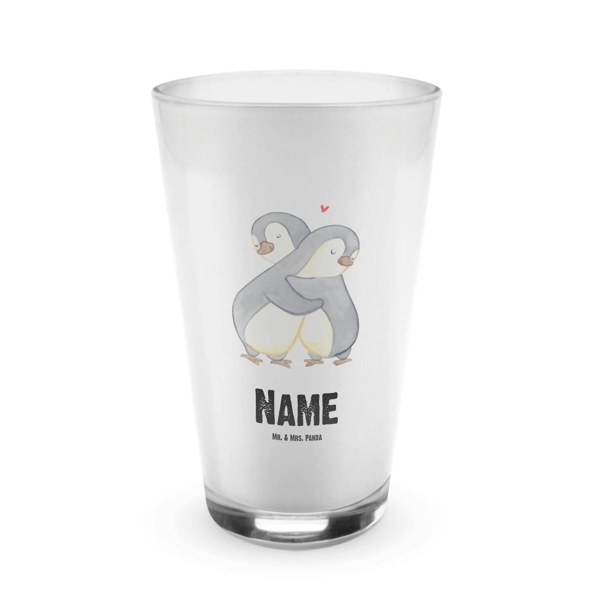 Personalised glass penguin Best life partner in the world for, thank you, gift, giving, birthday, birthday present, gift idea, souvenir, make you happy, gift tip, husband, Life partner, wedding anniversary, partner, wife, girlfriend, spouse, in love, boyfriend, love