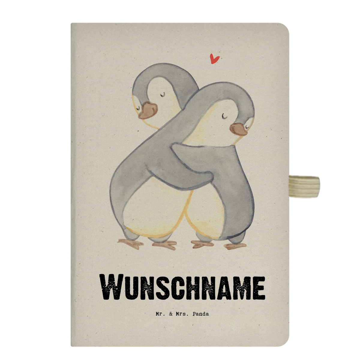 Personalised notebook penguin Best Half Sister in the World for, thank you, gift, giving, birthday, birthday present, gift idea, souvenir, make you happy, gift tip, Daughter, Sister, Love, Half Sister, Trifle, Step Sibling, Sibling, Gift, Children, Step Sister, Best, Family