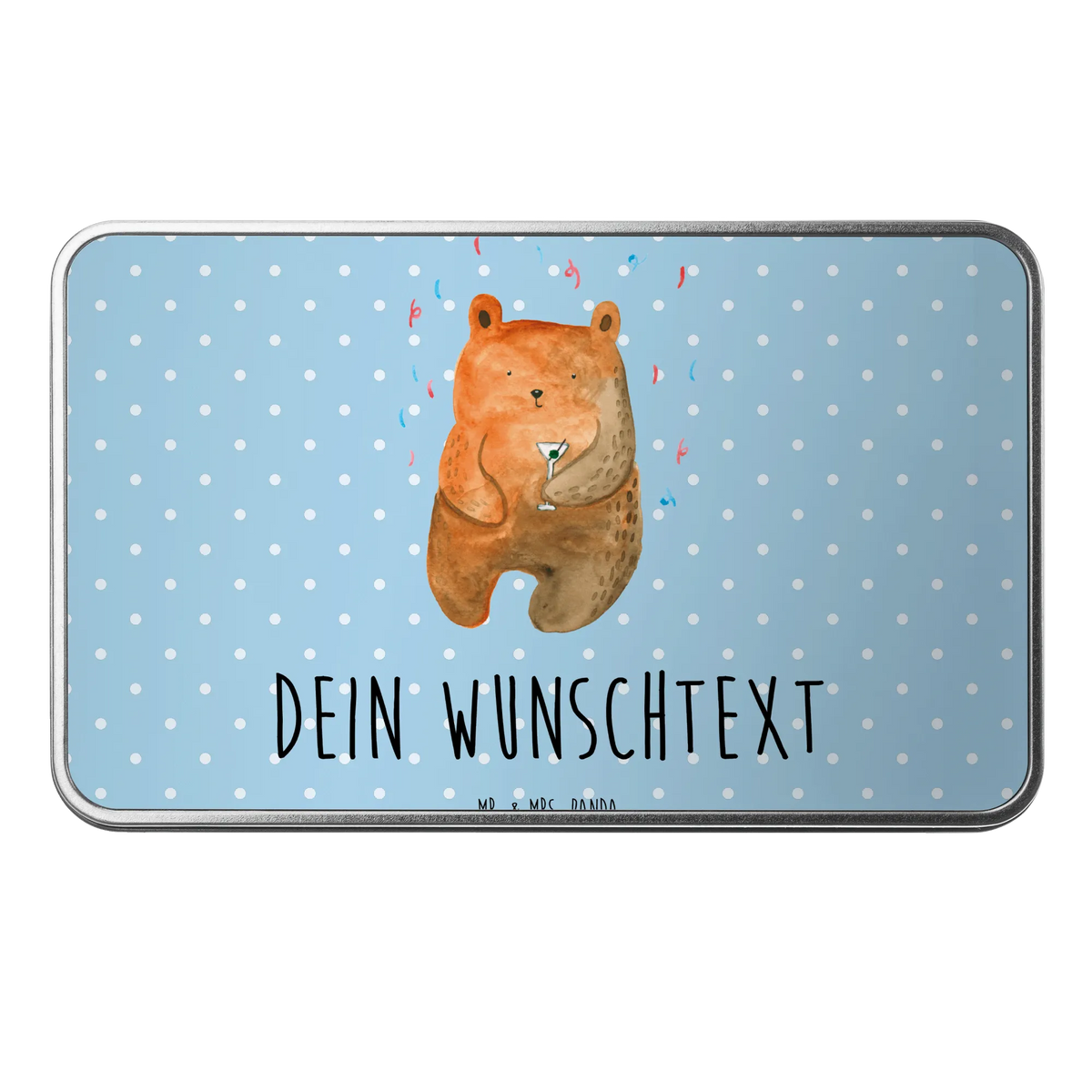 Personalisierte Metalldose Bär Party Weihnachtsdose personalisiert, Metalldose Mit Liebevollem Text, Personalisierte Vorratsdose, Erinnerungsbox mit Namen, Personalisierte Dose, Personalisierte Box, Personalisierte Blechdose, Dose mit Namen, Personalisierte Metalldose, Metalldose personalisiert, Metalldose Mit Namen, Personalisierte Plätzchendose, Bedruckte Metalldose Mit Wunschtext, Erinnerungsbox Personalisiert, Personalisierte Geschenkbox, Geschenkbox mit Namen, Geschenkbox Personalisiert, Blechdose Mit Spruch, Metalldose Für Kinder Mit Namen, Personalisierte Keksdose, Deko Metalldose Personalisiert, Blechdose personalisiert, Personalisierte Aufbewahrungsbox, Aufbewahrungsdose Metall Personalisiert, Metalldose Für Erwachsene Personalisiert, Vorratsdose Personalisiert, Aufbewahrungsbox mit Namen, Keksdose personalisiert, Plätzchendose personalisiert, Keksdose mit Namen, Dose Aus Metall Mit Wunschtext, Metalldose Für Küche Mit Wunschtext, Geschenkbox Metall Mit Namen, Aufbewahrungsbox Personalisiert, Metalldose Mit Initialen, Personalisierte Erinnerungsbox, Box mit Namen, Keksdose personalisierbar, GEschenkdose Personalisiert, Individuelle Geschenkbox, Aufbewahrungsbox Metall Mit Namen, Individuelle Keksdose, Dose personalisiert, Teddy, Bär, Teddybär, Party, Feiern, Geschenk, Mitbringsel, Gute Laune, Abfeiern, Lustig, Geburtstagsgeschenk, Geburtstag