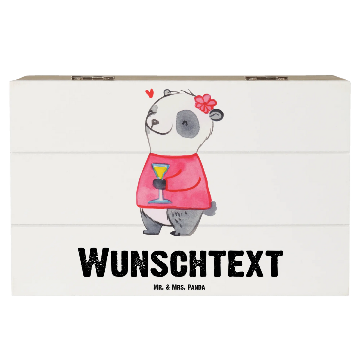 Personalised wooden chest panda Best daughter in law in the world thank you, gift tip, giving, birthday present, gift, gift idea, birthday, for, make you happy, son's wife, wedding, wife, Daughter in law, daughter, by marriage