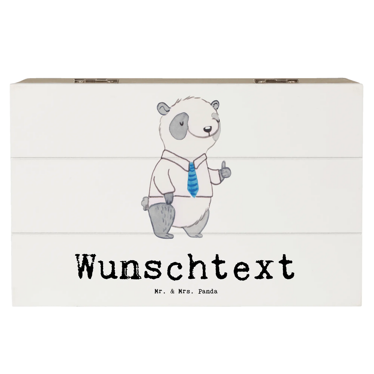 Personalised wooden chest panda Best boss in the world thank you, gift tip, giving, birthday present, gift, gift idea, birthday, for, make you happy, Supervisor, Present, Employer, Farewell Gift, Work, Colleague, Executive, Head of Department, Leader