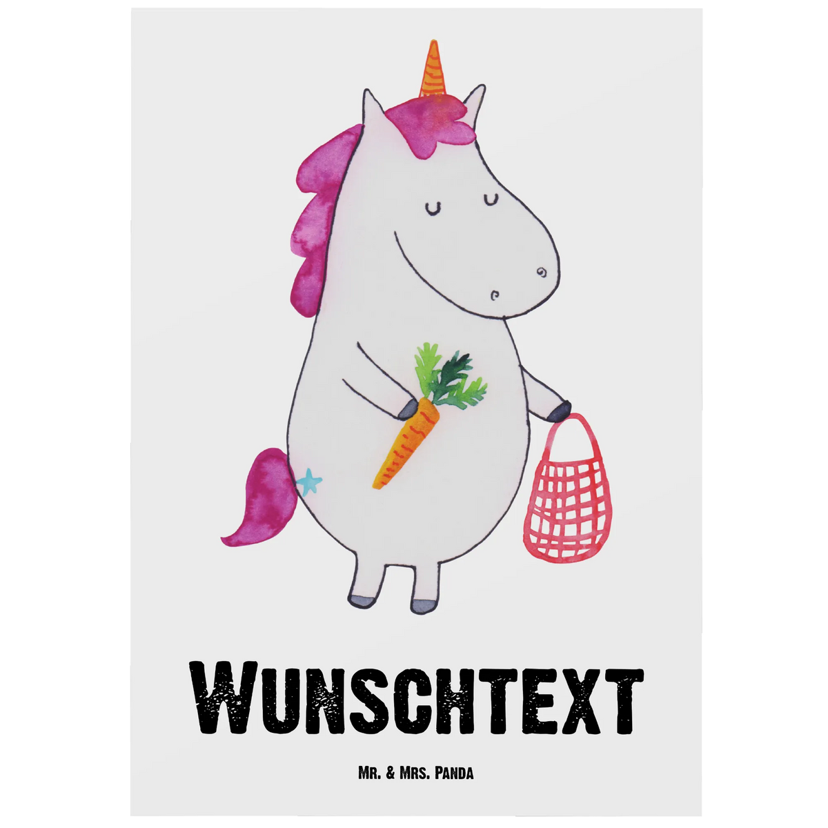 Personalised postcard unicorn Vegetables unicorn, unicorns, Unicorn, Organic, Vegetable, Organic Market, Week Market