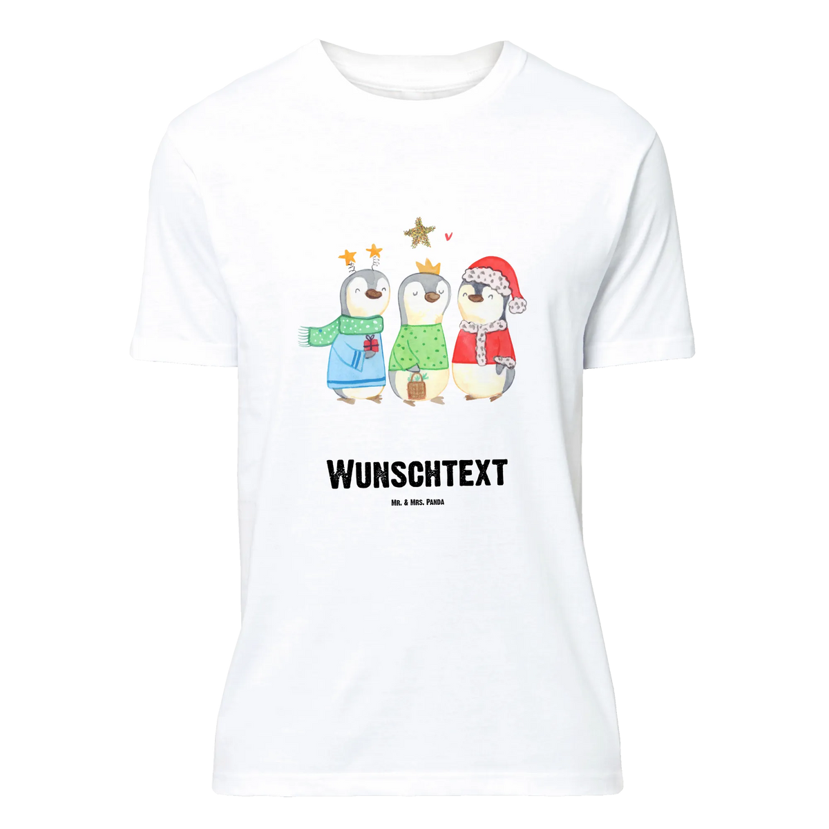 Personalisiertes T-Shirt Winterzeit Heilige drei Könige T-Shirt mit Aufruck, Bedrucken, Wunschtext, T-Shirt Personalisiert, T-Shirt mit Namen, Nikolaus, Weihnachten, Winter, Weihnachtsdeko, Advent, Heiligabend, Wintermotiv, Weihnachtszeit, Weihnachtsmann, Heilige Drei Könige, Weihnachtstage