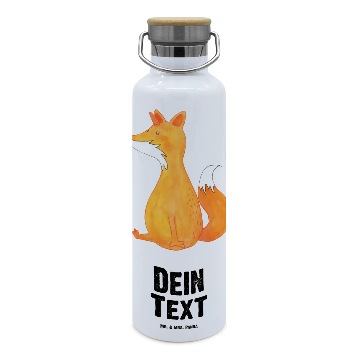 Personalised drinks bottle unicorn Wish unicorn, unicorns, foxes, foxycorn, fox, fox horns