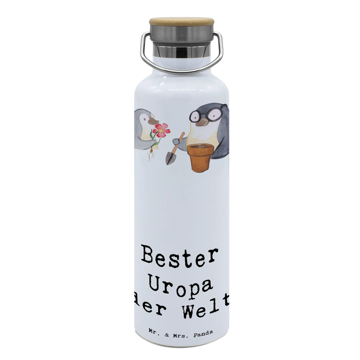 Trinkflasche Pinguin Bester Uropa der Welt thermobottle, Trinkgefäß, metall trinkflasche, Thermo-Trinkflasche, Trinkflasche Aus Edelstahl, Thermosflasche, Trinkbehälter, Isolierte Trinkflasche, feldflasche, thermos trinkflasche, Edelstahlflasche, Getränkeflasche, isolier trinkflasche, große thermosflasche, große wasserflasche, getränkebehälter, große trinkflasche, Wasserflasche, metallflasche, wasser trinkflasche, Trinkflasche, Warmhalteflasche, Vakuumflasche, Geschenkidee, Geschenk, Schenken, Mitbringsel, Geburtstag, Geburtstagsgeschenk, für, Danke, Dankeschön, Bedanken, Freude machen, Geschenktipp, Bester, Enkel, Opa, Urgroßeltern, Enkelkind, Uhropa, Opi. Großpapa, Großeltern, Oppa, Grossvater, Uropa, Uropa Mitbringsel, Enkelin, Oppi, Ur Opa, Kleinigkeit, Großvater