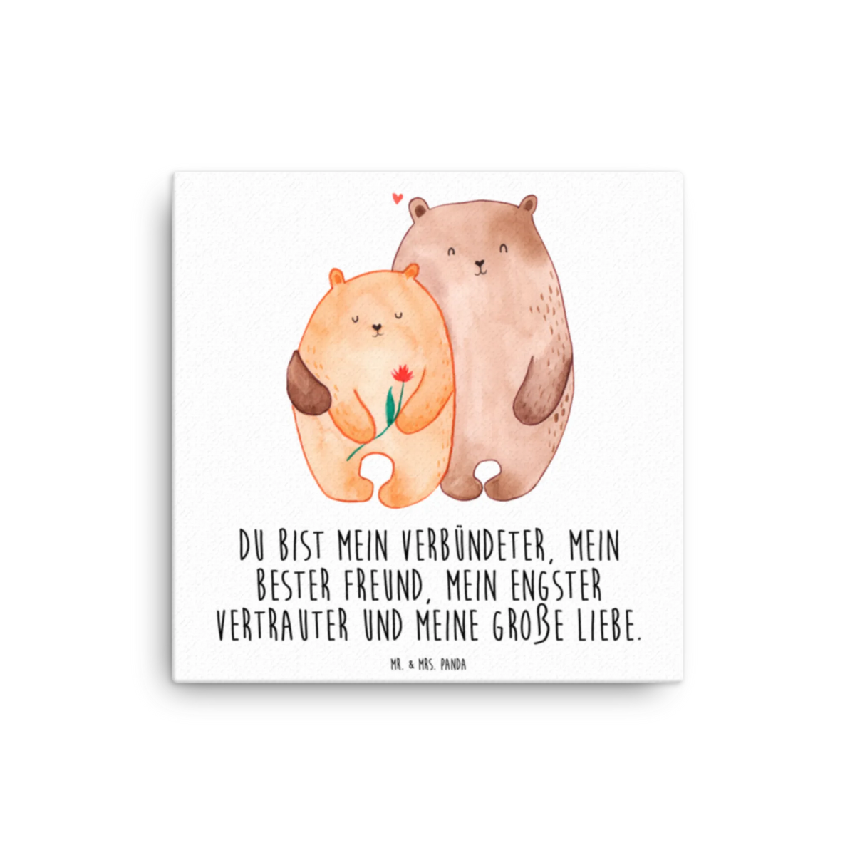 Canvas picture Bears in love Proposal of marriage, Love gift, Marriage, gift for her, Together, gift for him, Two, anniversary gift, Loving, In love, Gift Girlfriend, Boyfriend, Gift Friend, Engaged, Bears, Proof of love, Girlfriend, Gift Wedding, Married, Wedding anniversary, Anniversary