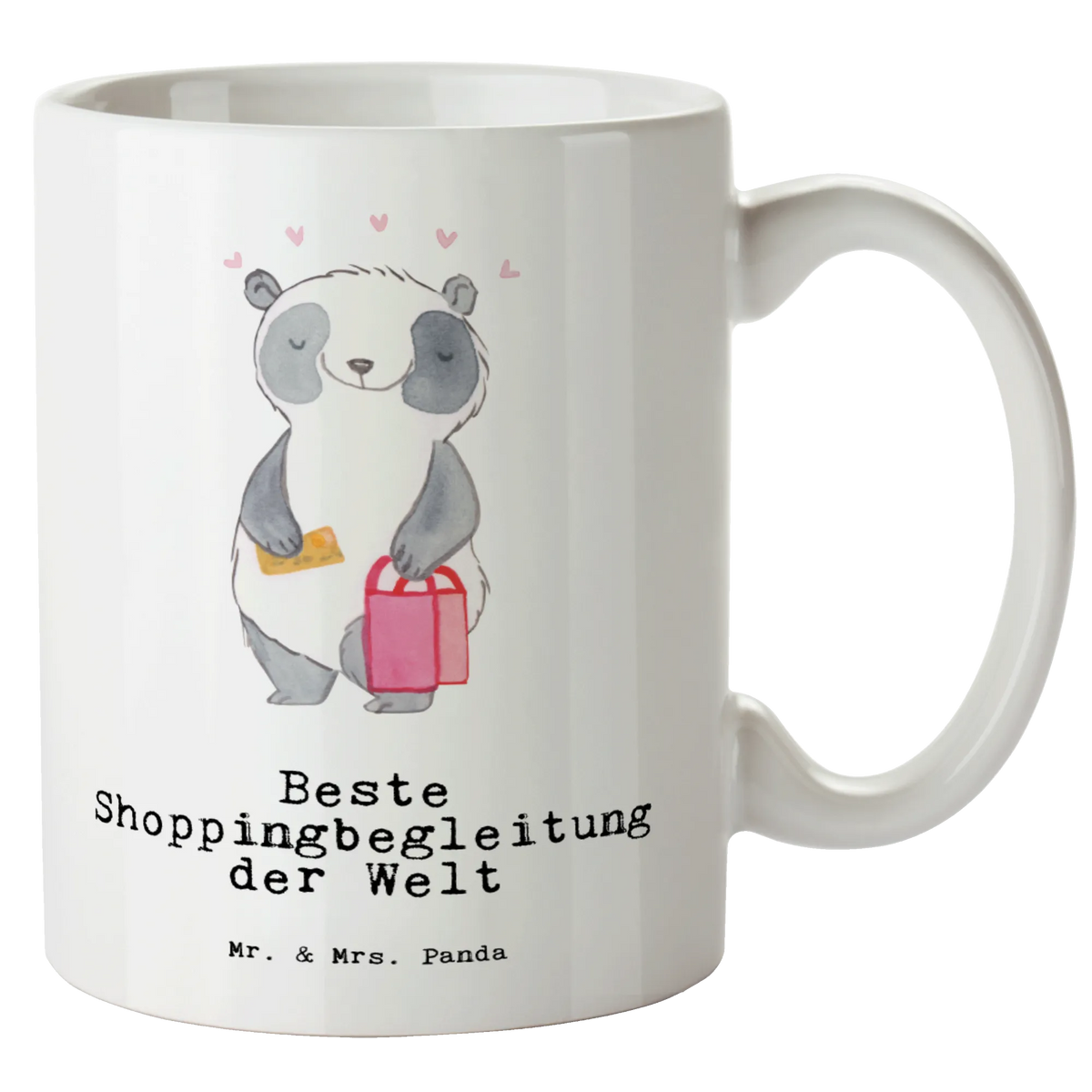 XL cup panda Best shopping companion in the world gift, birthday, gift idea, birthday present, giving, thank you, for, make you happy, gift tip, escort, Shopping companion, boyfriend, girlfriend, best, shopping queen, shopping partner