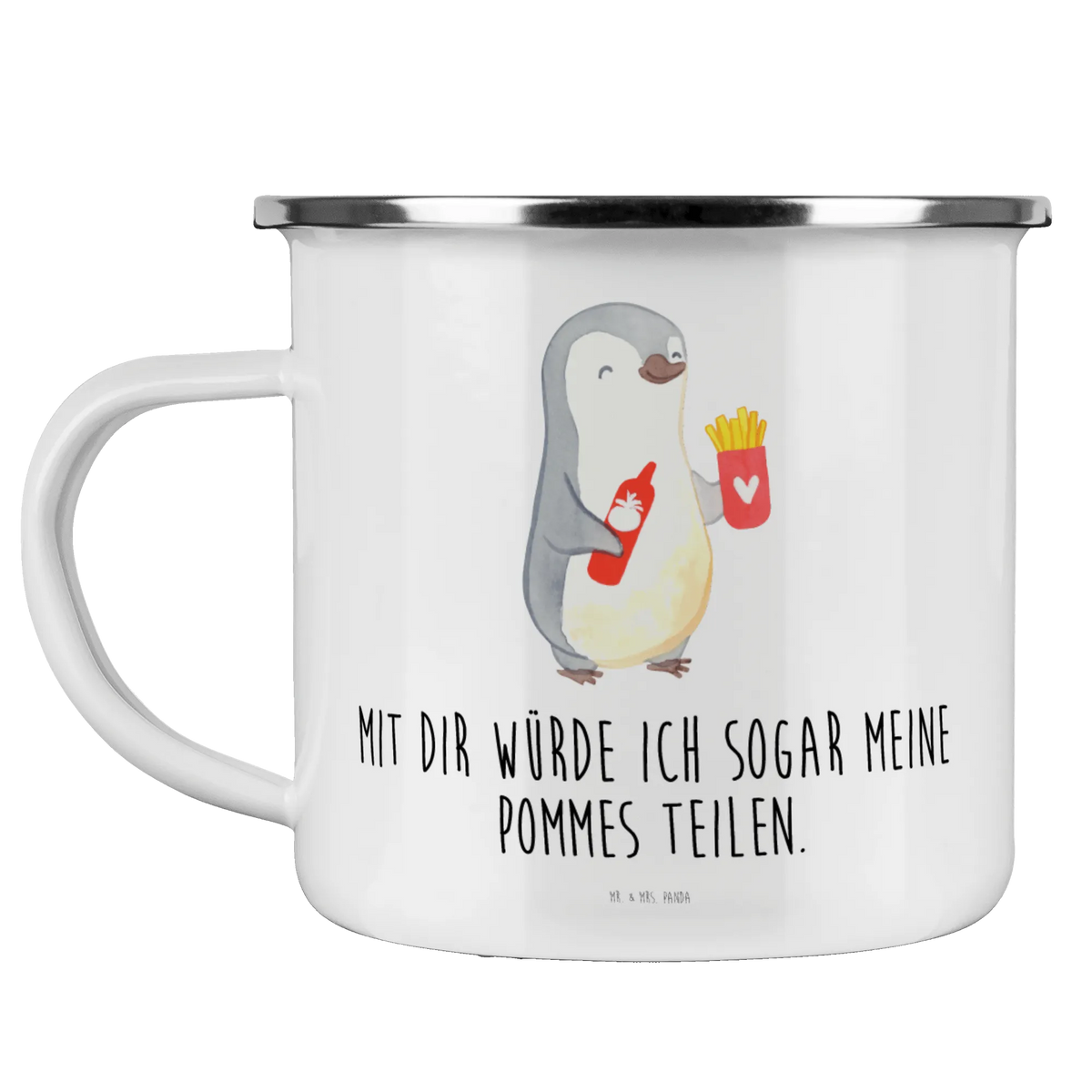 Camping Emaille Tasse Pinguin Pommes emaillebecher, Blechtasse, becher emaille, Campingbecher, Tasse Emaille, Emaille Tasse, metallbecher, Outdoor Becher, Teetasse, Kaffeepott, Outdoor Tasse, wanderbecher, Pott, Motivtasse, Teebecher, outdoortasse, Haferl, Emaille Becher, blechbecher, Reisebecher, wandertasse, Campingtasse, reisetasse, Emailletasse, Freund, Liebe, Liebesgeschenk, Jahrestag, Verlobung, Partner, Ehemann, Ehefrau, Heiraten, Heiratsantrag, Hocheitstag, Freundin, Mitbringsel, Liebesbeweis, für Männer, Geschenk für Partner, Geschenk für Frauen, Geschenk für Freundin, Valentinstag, für Ehemann, Hochzeitstag