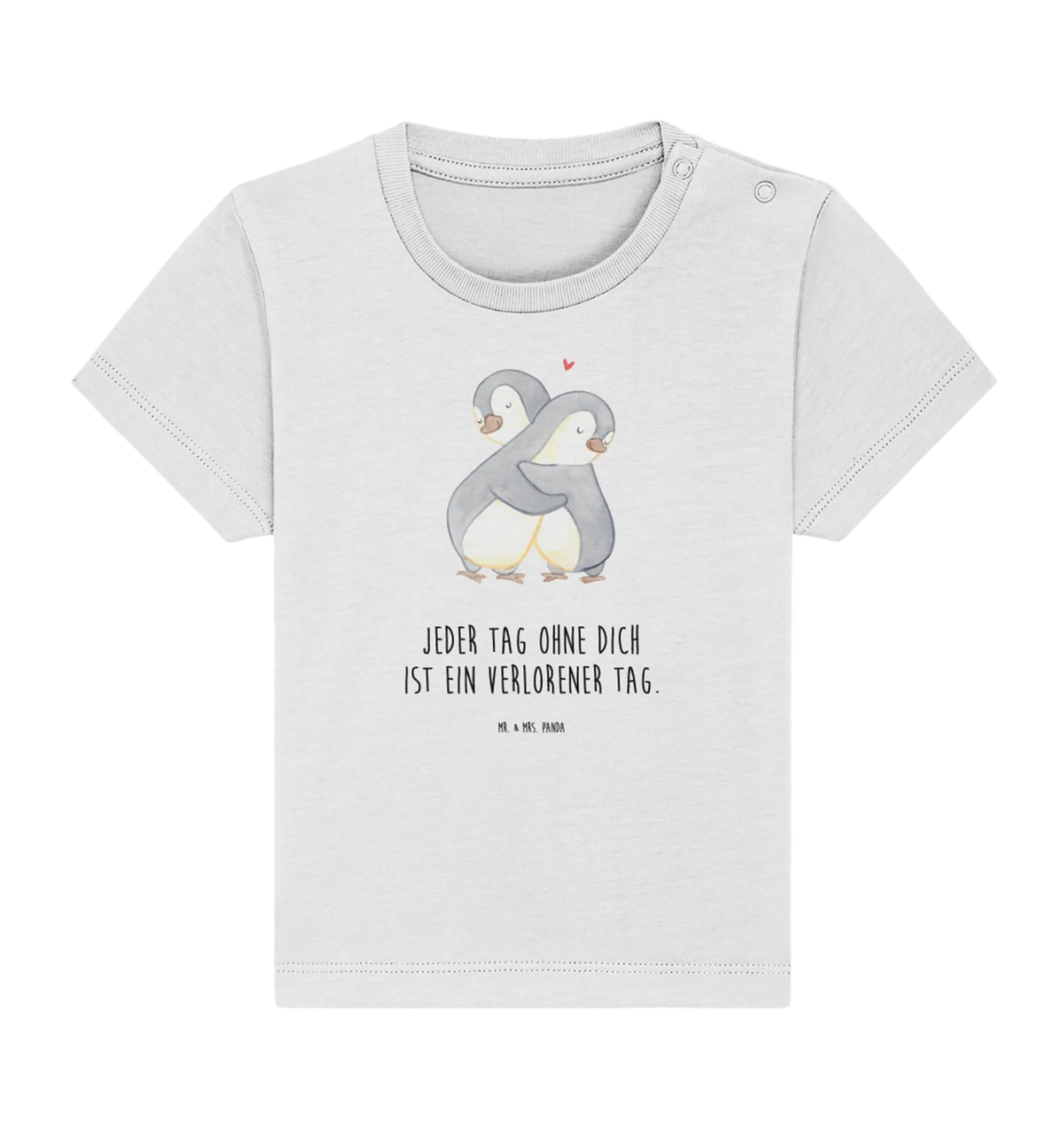 Organic Baby Shirt penguins Cuddle Loving, Two, Together, Marriage, Proposal of marriage, Love gift, gift for her, gift for him, anniversary gift, Valentine's Day Gift for Women Love Gift Anniversary Wedding Anniversary Party Favor Gift for Girlfriend Gift for Partner Boyfriend Gift Token of Love for Men for Husband