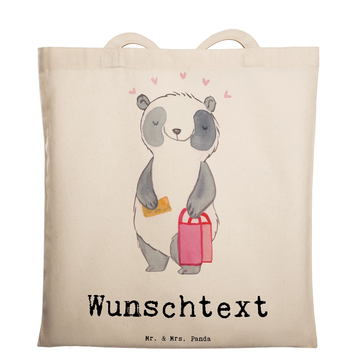 Personalised tote bag panda Best shopping companion in the world gift, birthday, gift idea, birthday present, giving, thank you, for, make you happy, gift tip, Shopping companion, girlfriend, escort, best, boyfriend, shopping queen, shopping partner
