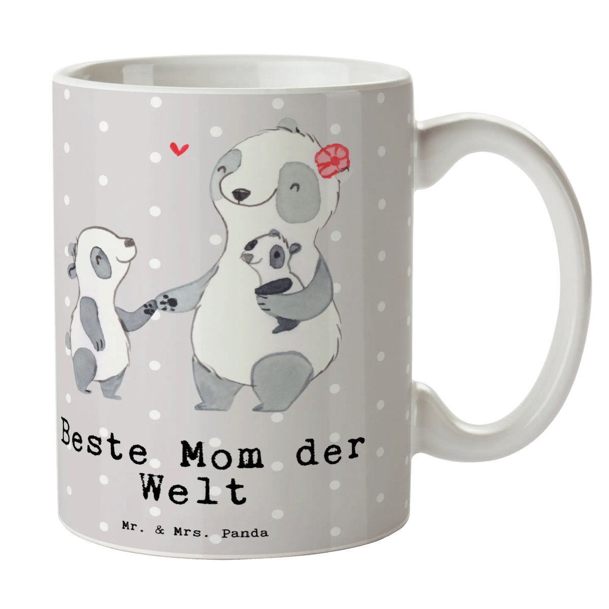 Kubek Panda Najlepsza mama na świecie dla, Dziękuję, Prezent, Wręczyć, Urodziny, Prezent urodzinowy, Pomysł na prezent, Podziękować, Upominek, Sprawić radość, Tip na prezent